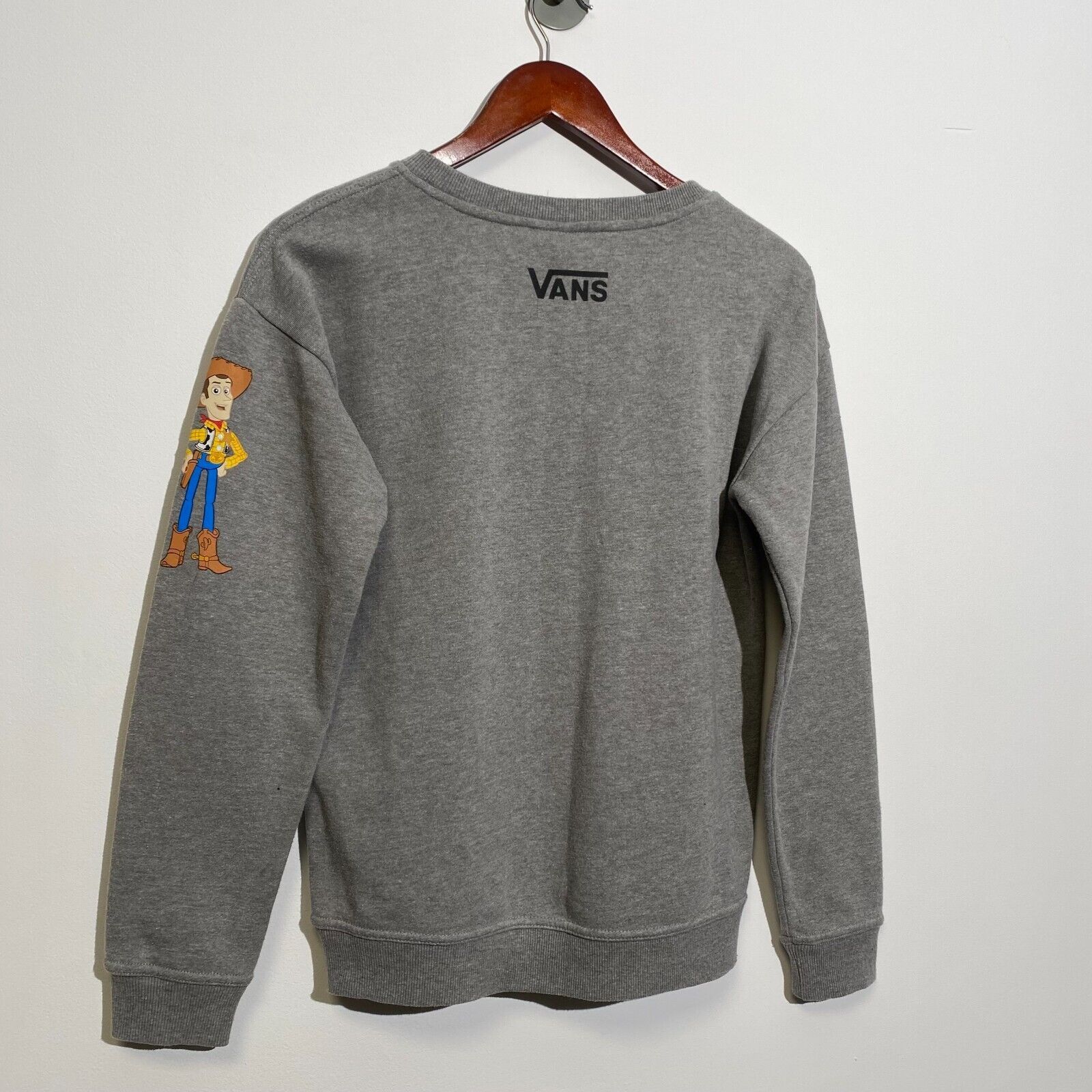 Vans × Vintage Vintage Vans Unisex Gray Cotton Crewneck Size XS Toy Story Size US XS / EU 42 / 0 - 10 Thumbnail