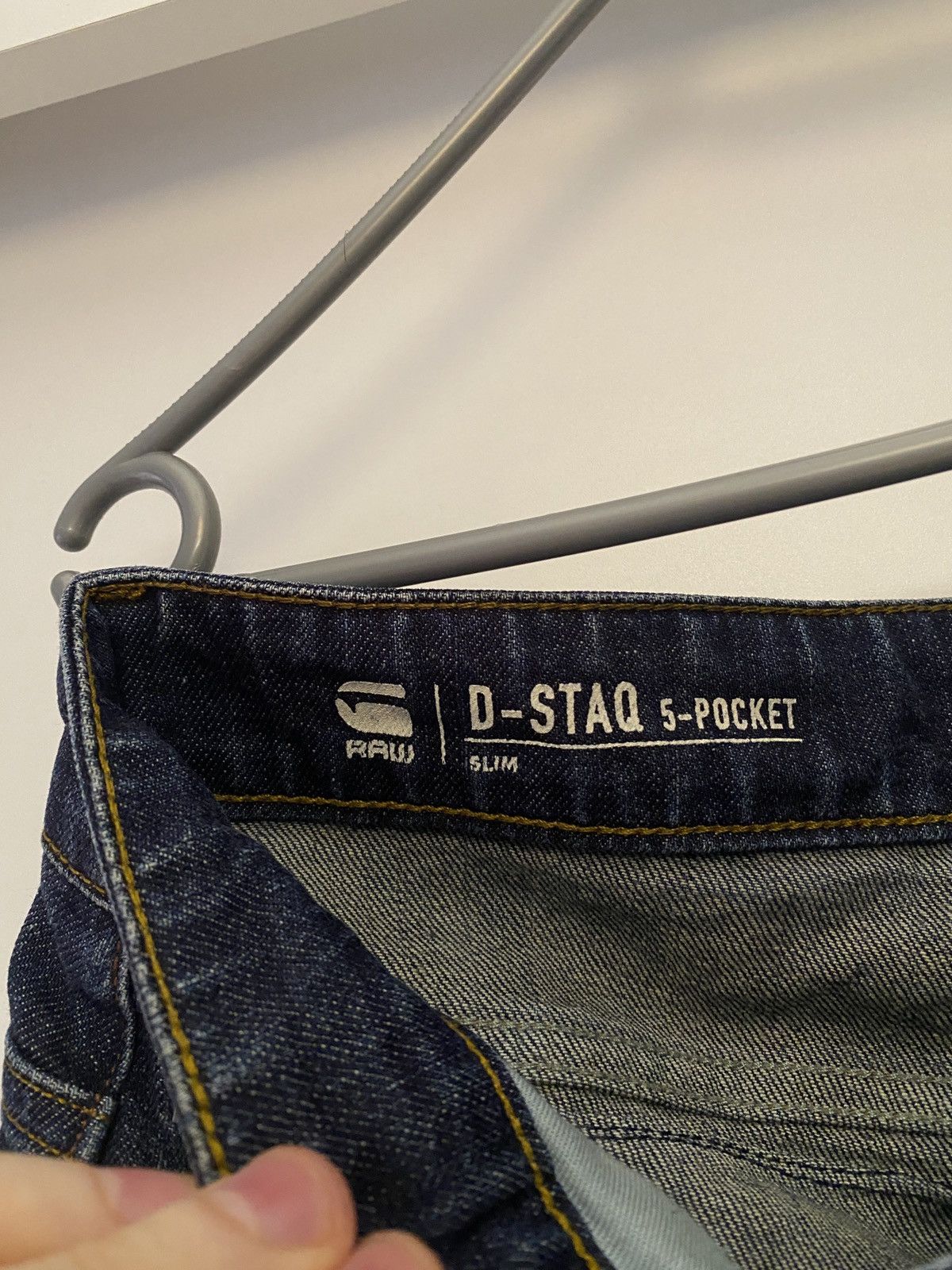 G-Star g star raw d-staq 5-pocket slim denim trousers Size US 32 / EU 48 - 2 Thumbnail