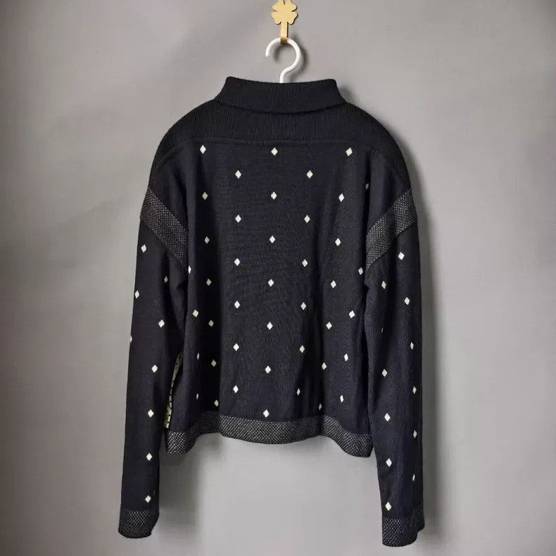 Hermes Hermes Cashmere and Silk Printed Knitted Top Size XXS / US 00 / IT 34 - 2 Thumbnail