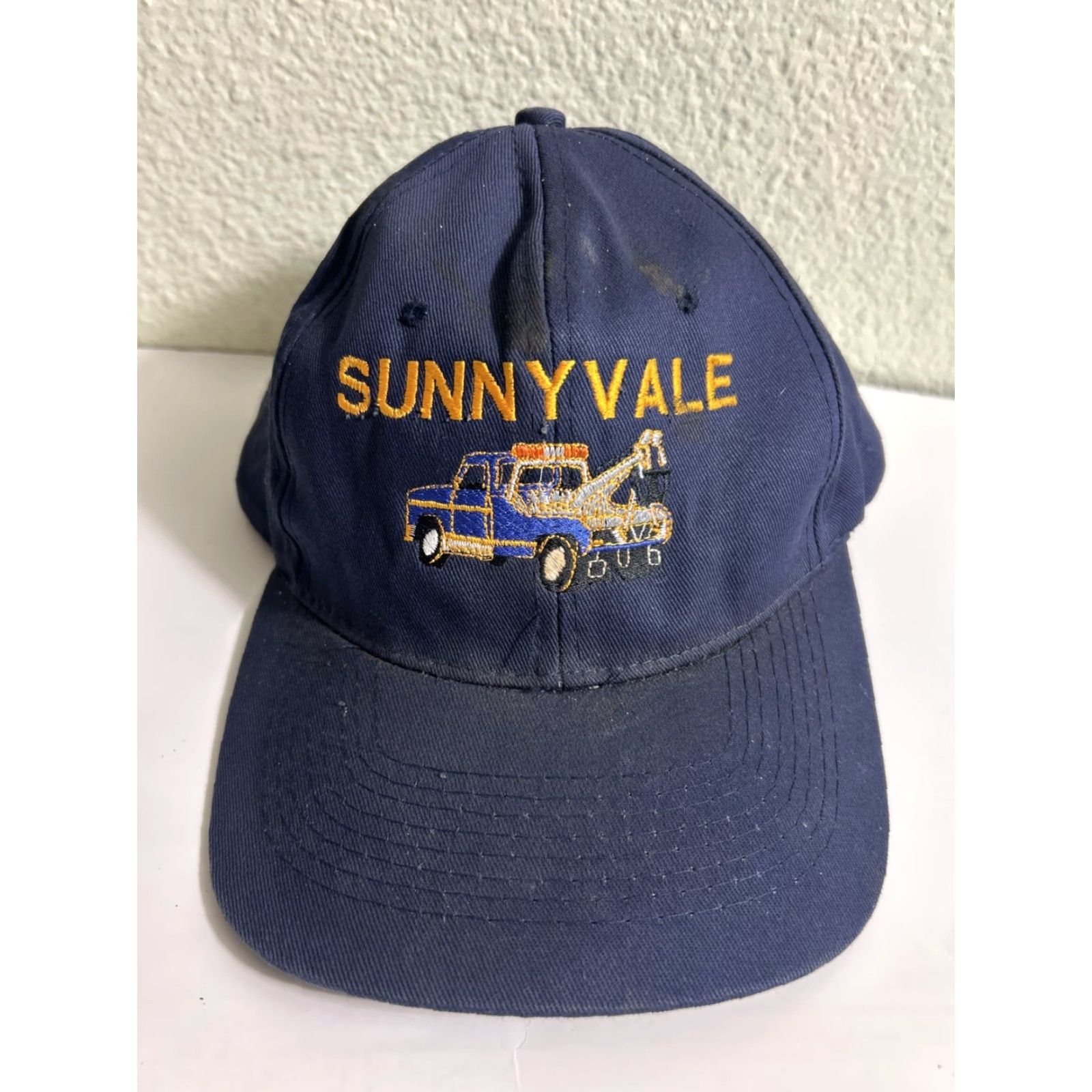 Vintage Sunnyvale Towing SnapBack Hat Blue KC Collections Adjustable One Size Men Snapback Hat Size ONE SIZE - 2 Thumbnail