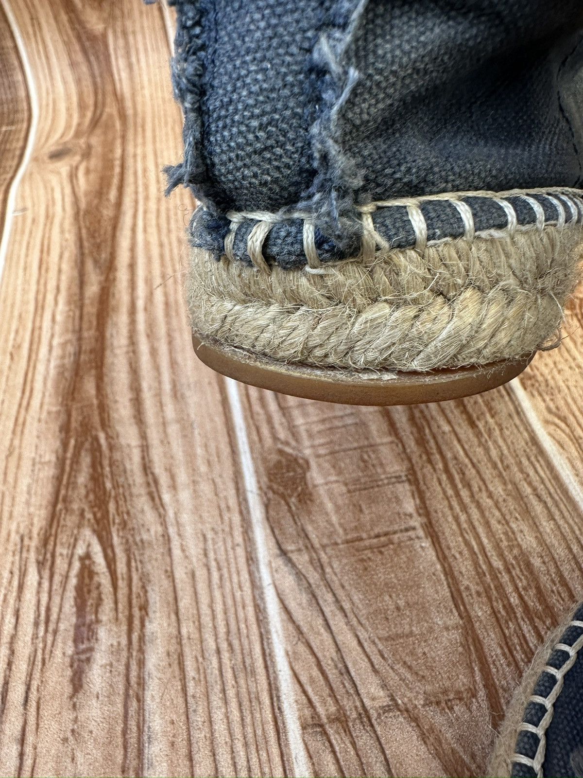Maison Margiela Maison Margiela Women’s Espadrille Gats Blue Sneakers Size US 9 / IT 39 - 13 Thumbnail