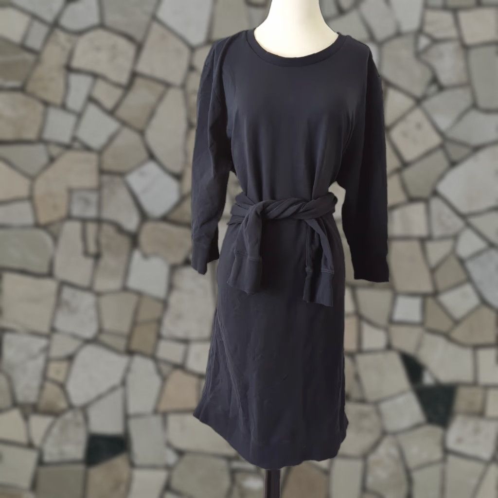 Universal Standard Misa Jersey Dress Women\'s Size 18 Black Shirt Dress