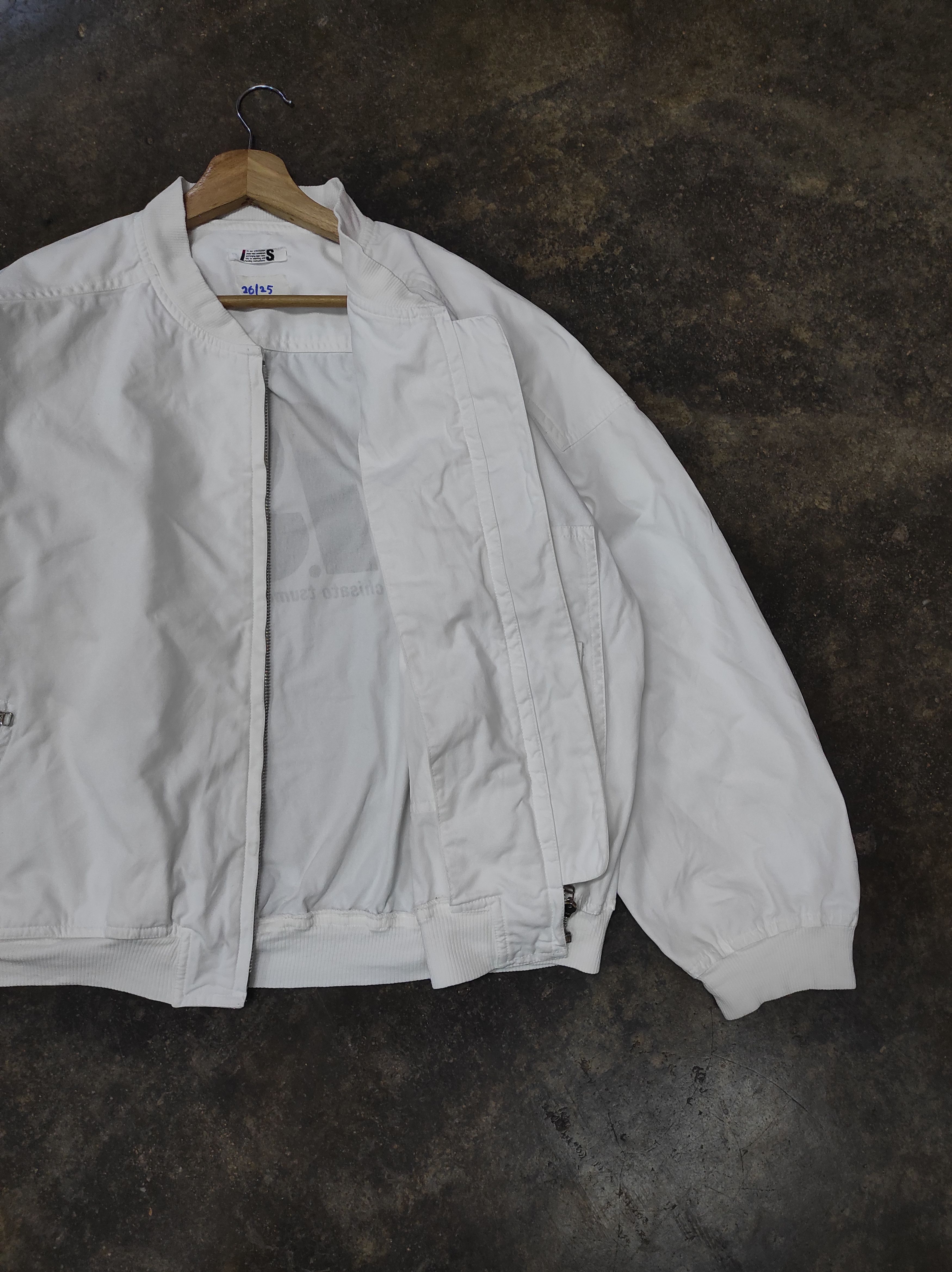 Issey Miyake × Tsumori Chisato × Vintage 80'S CHISATO TSUMORI DESIGN MA-1 COTTON BOMBER JACKET Size US M / EU 48-50 / 2 - 4 Thumbnail