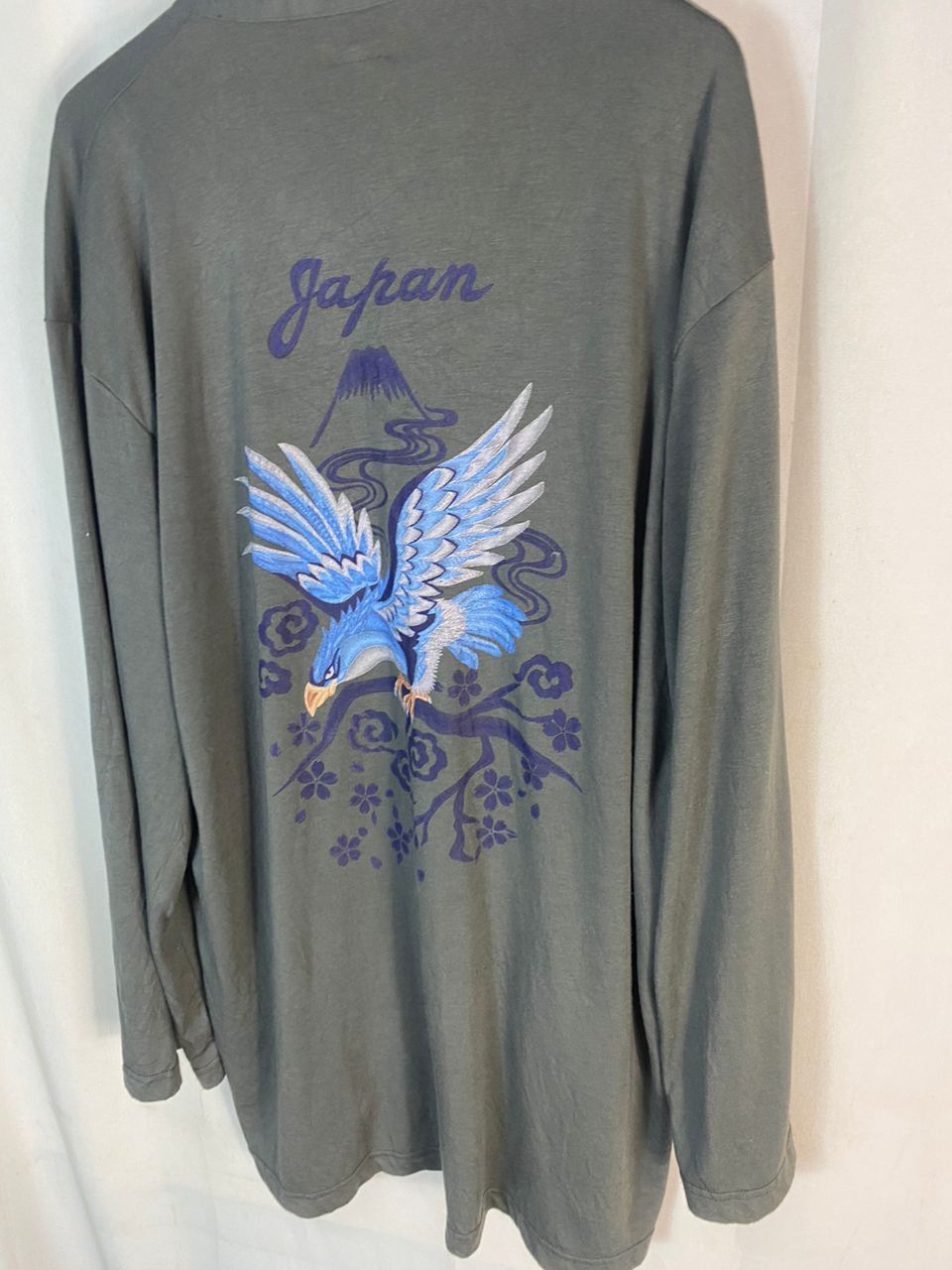 Japanese Brand Hnisex🔥Sukajan embroidered printed cardigan shirt Size US XL / EU 56 / 4 - 8 Thumbnail