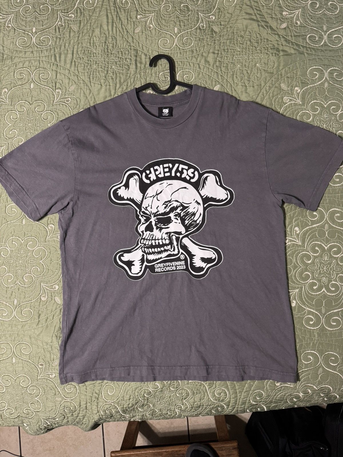 G59 Records G59 Bored To Death Tee (Grey) Size US L / EU 52-54 / 3 - 1 Thumbnail