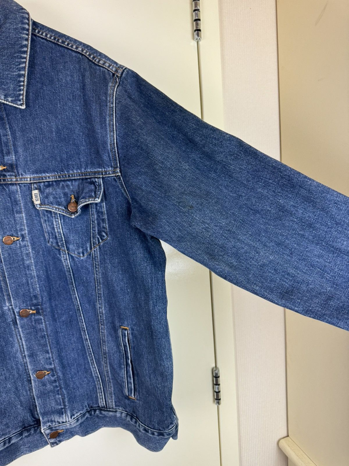 Edwin Edwin Japanese Selvedge Denim Vintage Jacket Filson Coat XXL Size US XXL / EU 58 / 5 - 6 Thumbnail