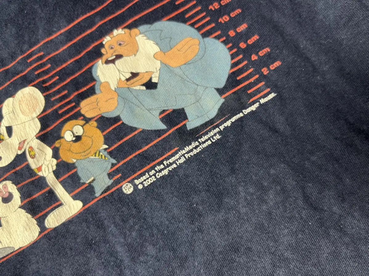 Anime Vintage Danger Mouse Tshirt anima 2002 size Medium Size US M / EU 48-50 / 2 - 5 Thumbnail