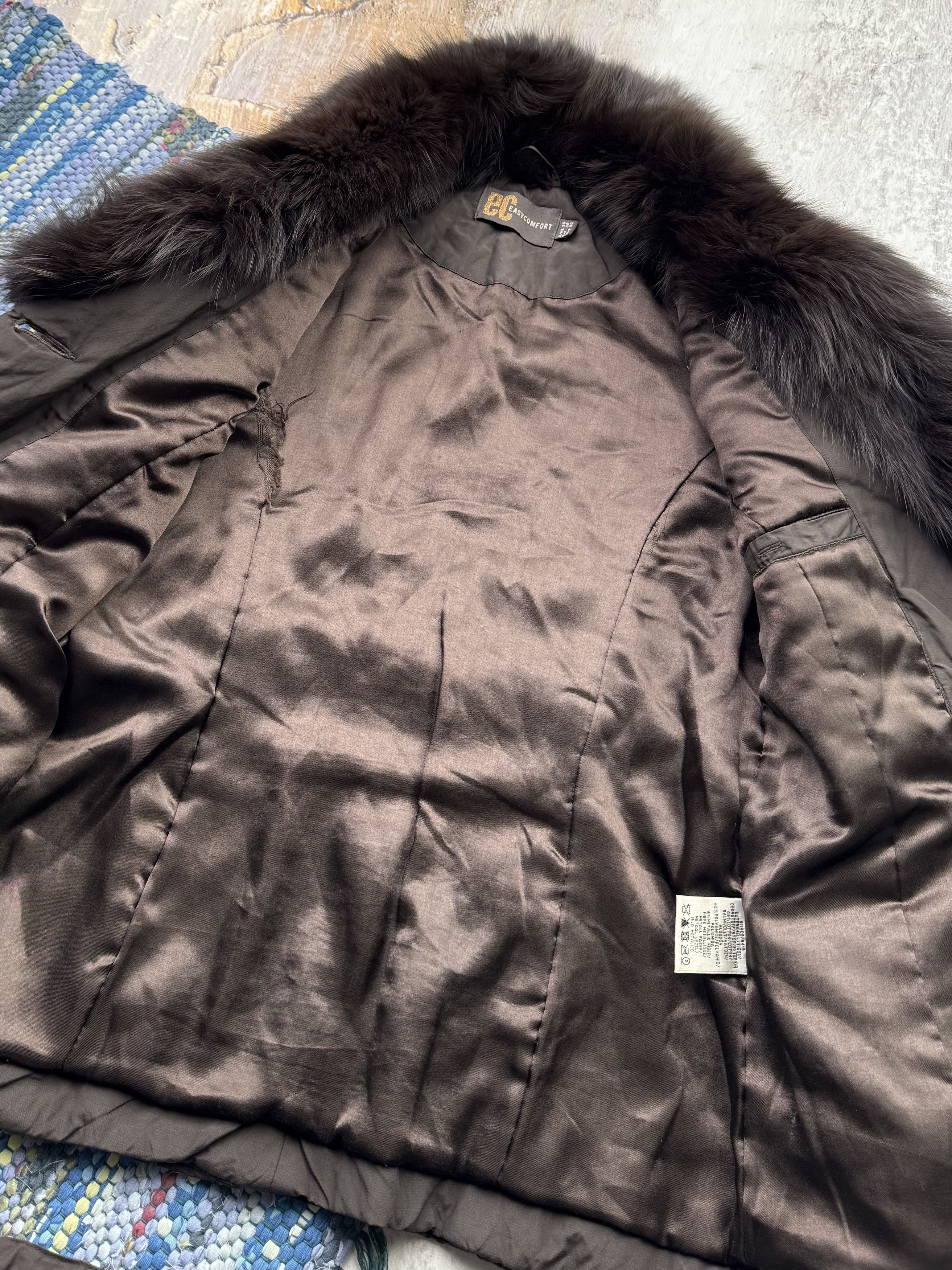 Japanese Brand Vintage Jacket With Real Fur Details A744(476)D15 Size M / US 6-8 / IT 42-44 - 5 Thumbnail