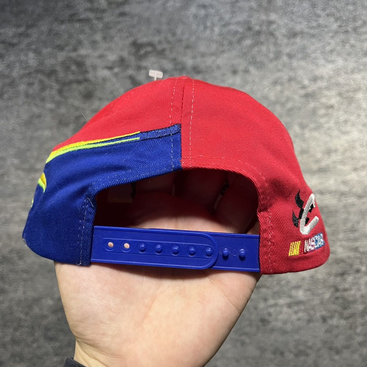 Chase Authentics Vintage 90s Jeff Gordon #24 DuPont NASCAR Snapback Hat Size ONE SIZE - 4 Thumbnail
