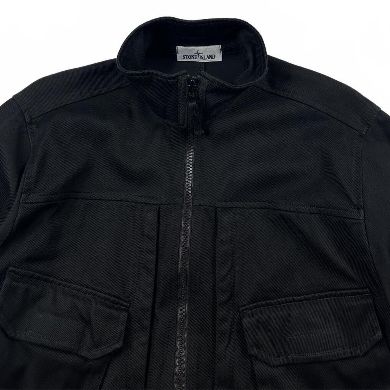 Stone Island Stone Island 3/4 Zip Smock Jacket Black Medium Size US M / EU 48-50 / 2 - 4 Thumbnail