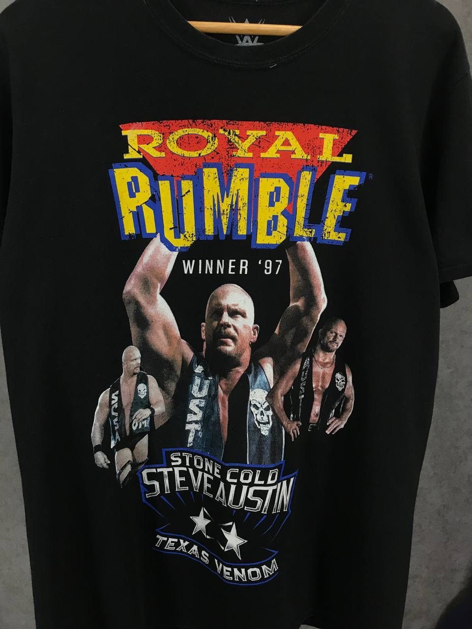 WWE Stone Cold Steve Austin WWE WWF wrestling tee Size US L / EU 52-54 / 3 - 3 Thumbnail