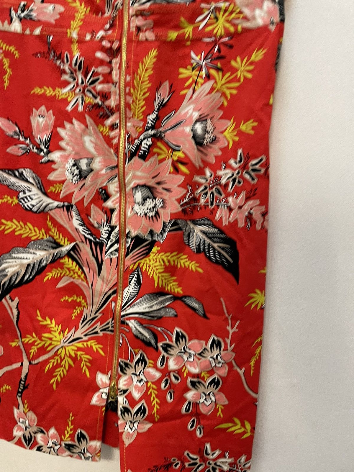 Diane von Furstenberg × Japanese Brand Diane Von Furstenberg Zip Front Sheath Dress Avalon Poppy Size M / US 6-8 / IT 42-44 - 9 Thumbnail