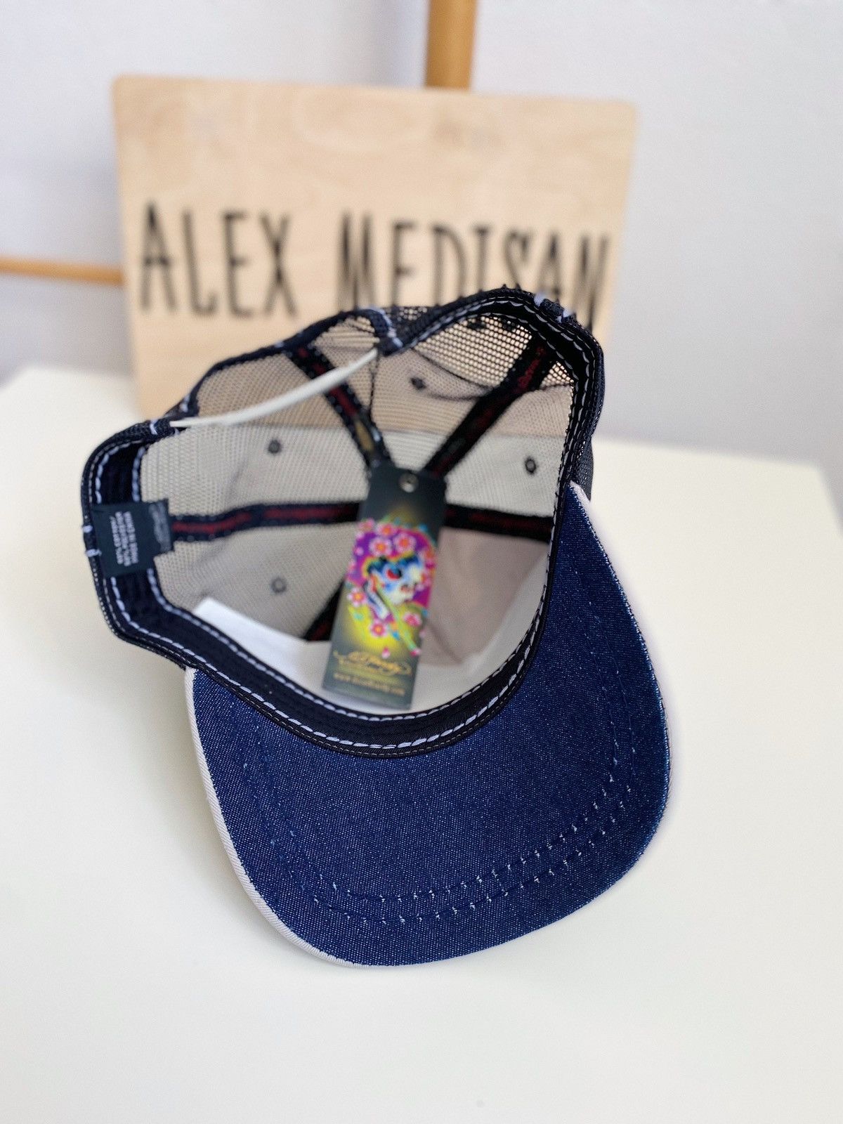 Ed Hardy Ed Hardy Cristian Audigier Skull heart & cards cap Size ONE SIZE - 7 Thumbnail