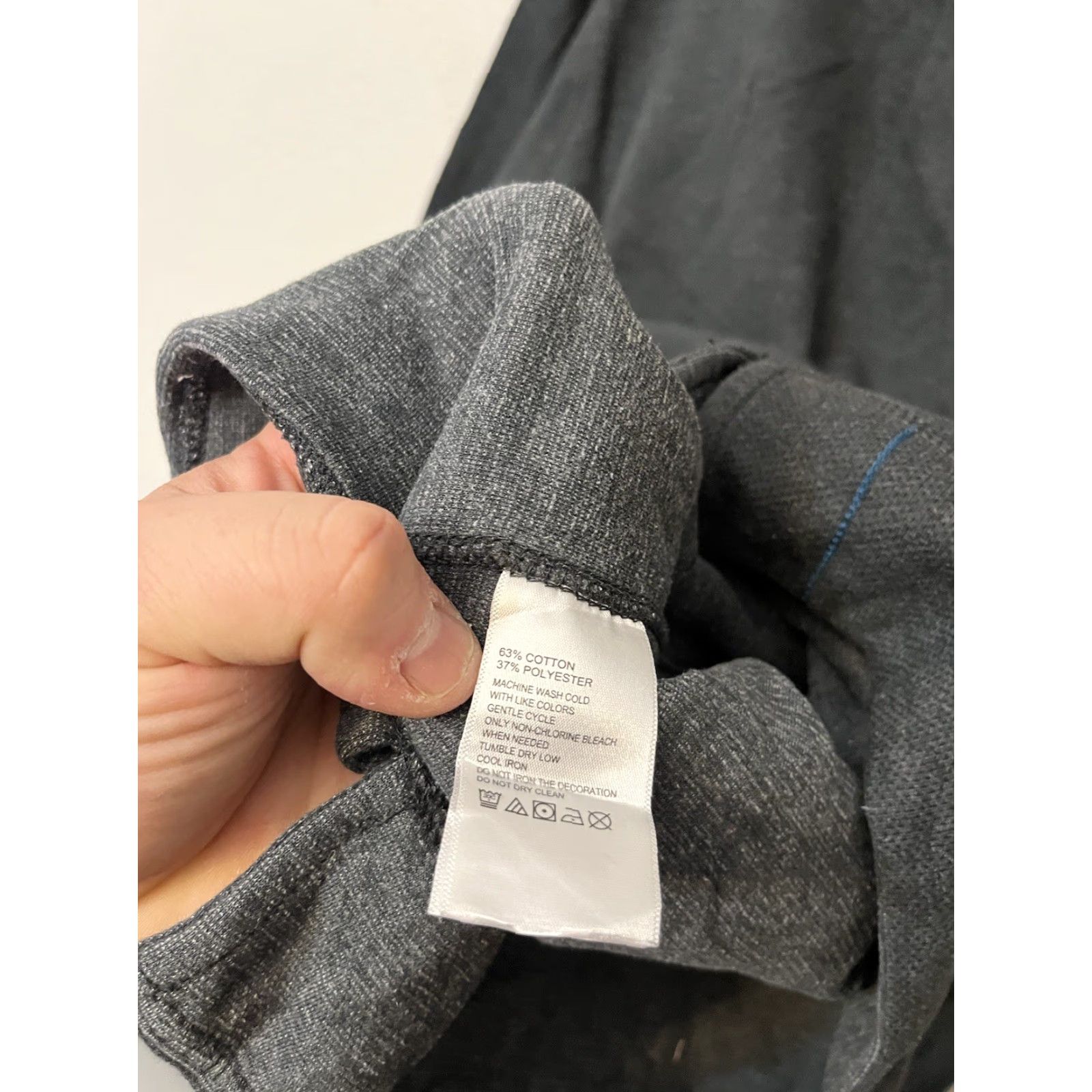 Tommy Bahama VINTAGE Tommy Bahama Sweater Mens L Gray Henley Pullover 100% Cotton Long Sleeve Crew Neck Knit Pullover Mens Clothing Soccer-Keyword Size US L / EU 52-54 / 3 - 4 Thumbnail