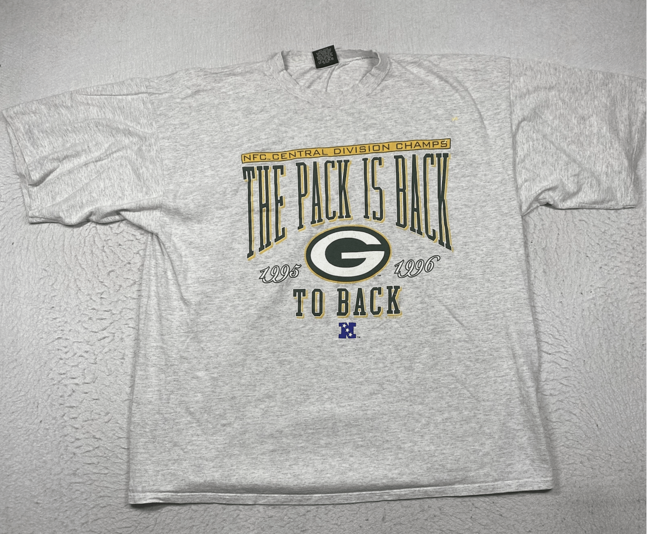 Other 1996 Green Bay Packers T Shirt Galt Sand Vintage Gray XL Size US XL / EU 56 / 4 - 1 Thumbnail