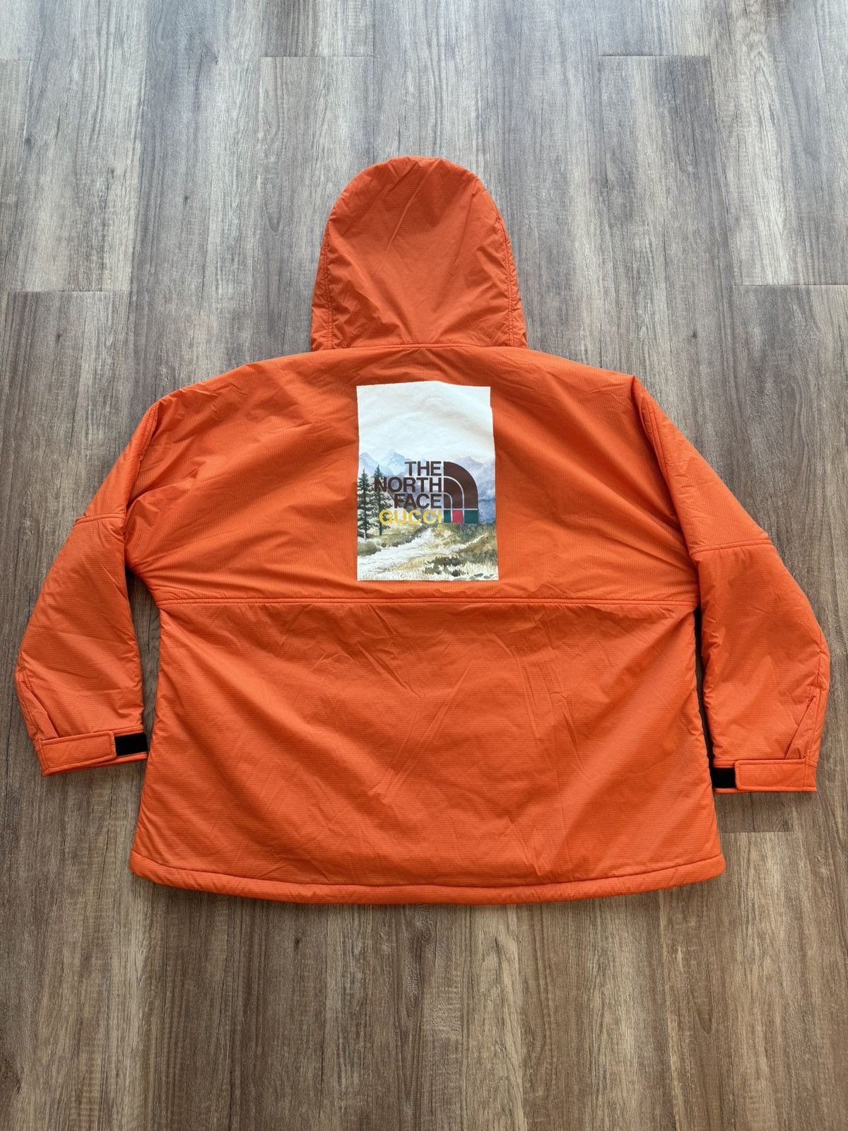 Gucci × The North Face Gucci x The North Face Anorak Orange Size US XL / EU 56 / 4 - 2 Thumbnail