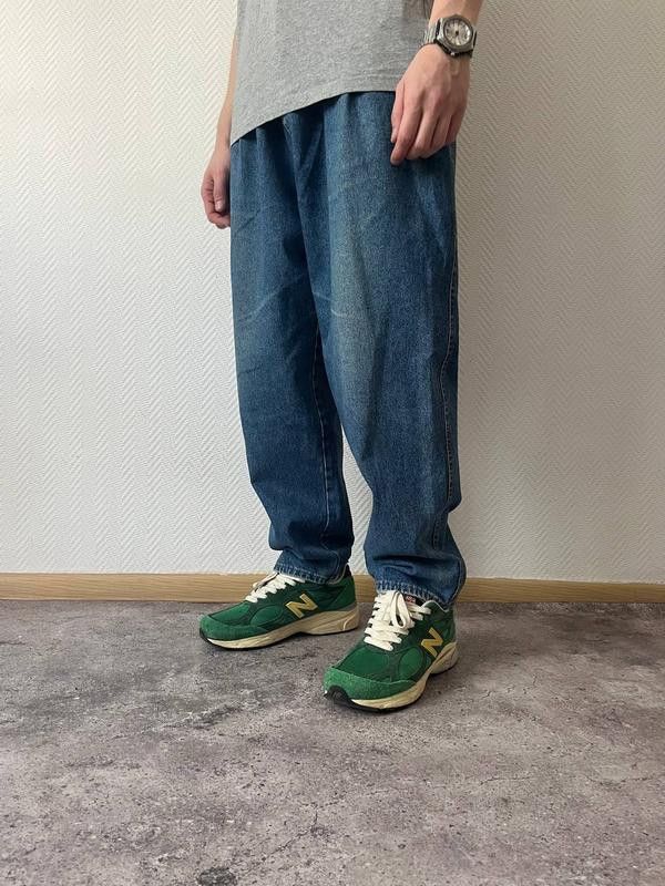Japanese Brand × Vintage Vintage Y2K Gentee Baggy Hip-Hop Blue Jeans Size 31 Size US 31 - 9 Thumbnail