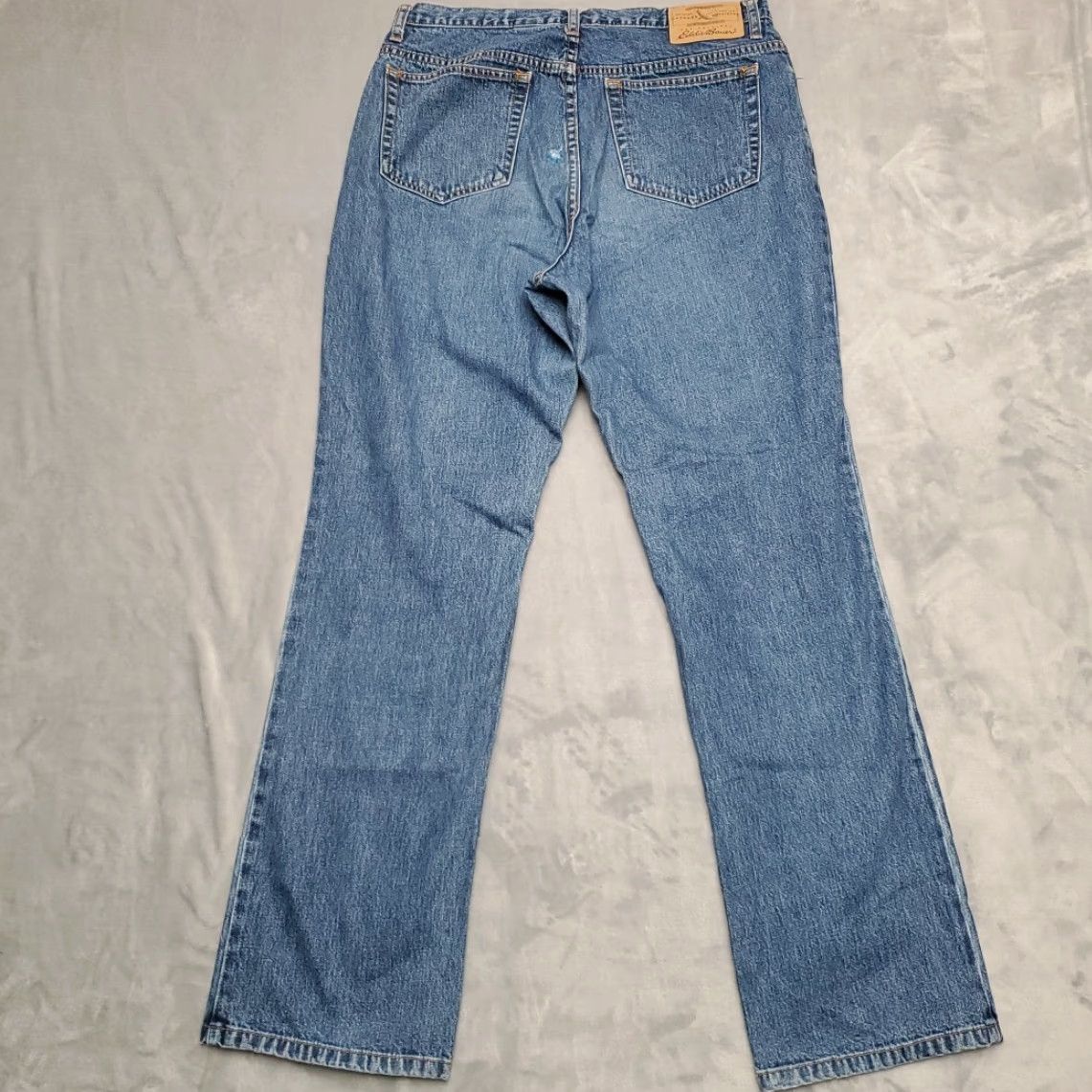 Eddie Bauer VINTAGE Eddie Bauer Jeans Womens 12 Faded Blue Denim Everyday Comfort Pants Size 34" / US 12 / IT 48 - 5 Thumbnail