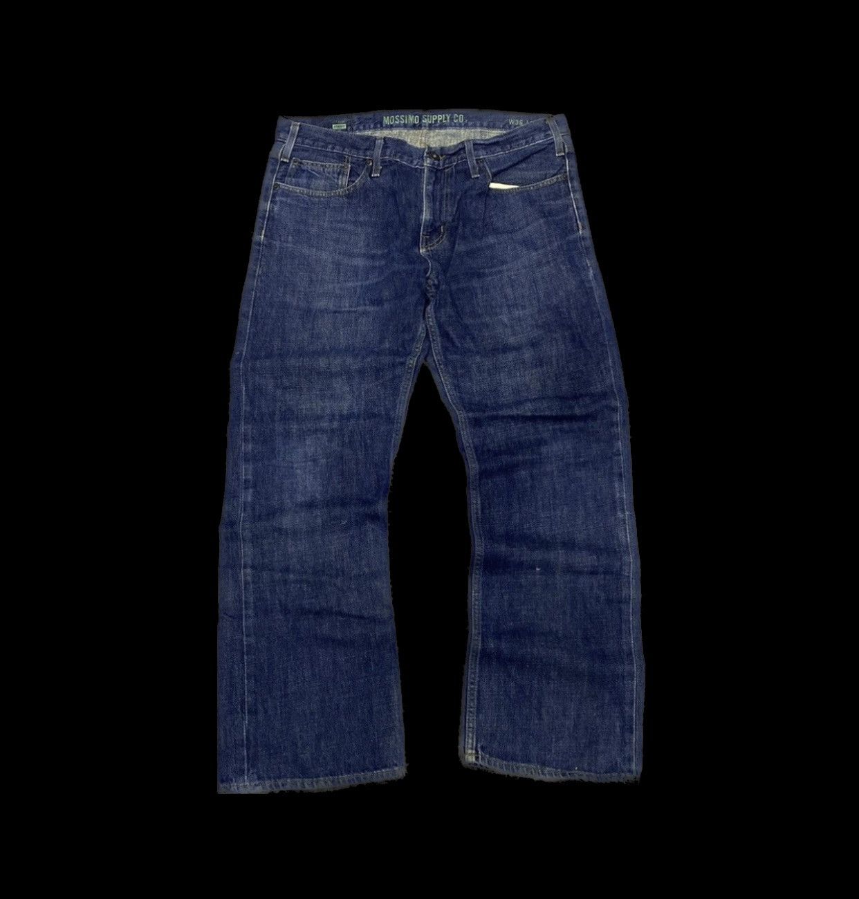 Japanese Brand × Le Grande Bleu (L.G.B.) × Vintage Mossimo☠️ Mud Washed Jeans Size US 36 / EU 52 - 1 Thumbnail