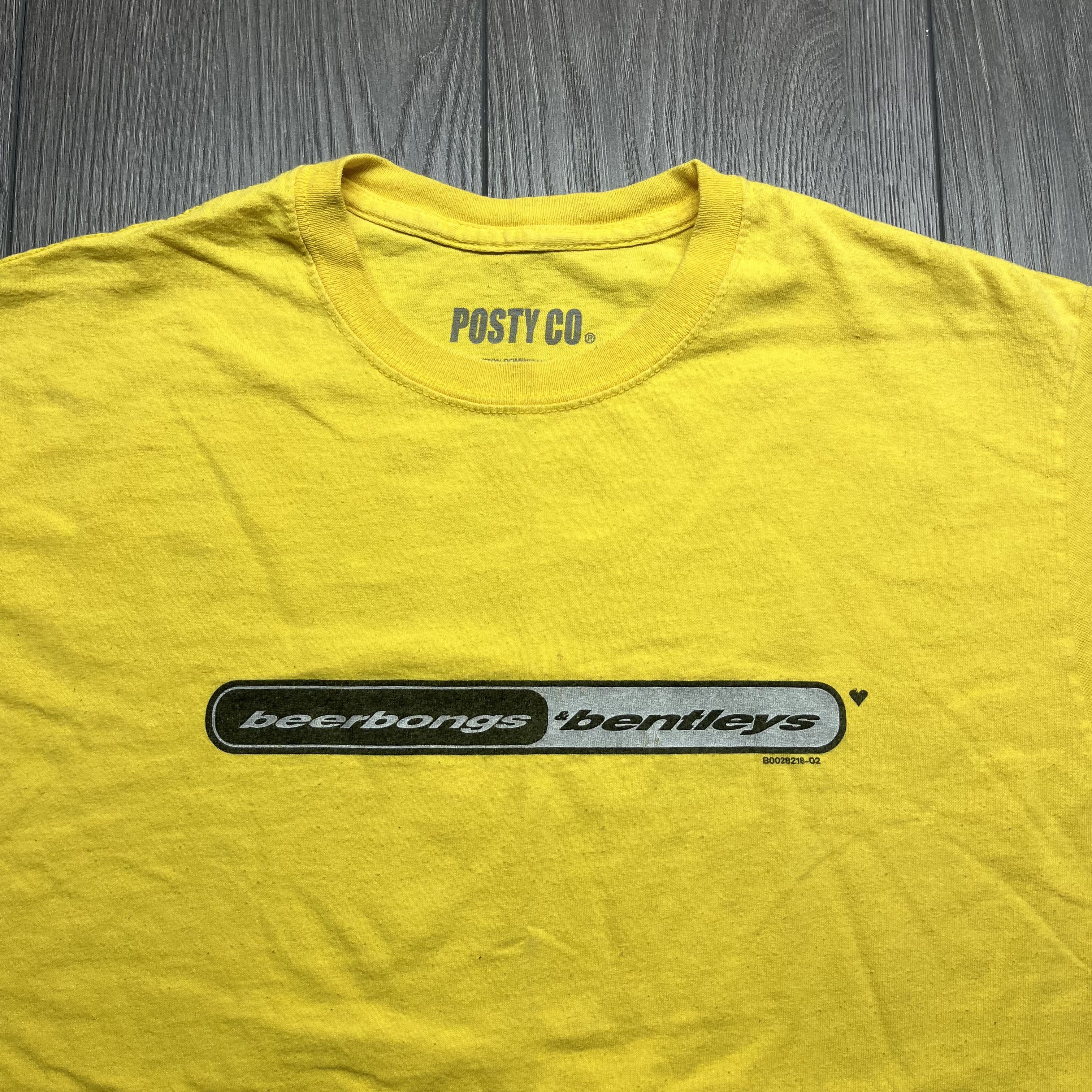 Band Tees × Rap Tees Post Malone Posty Co Beer Bongs Bentleys Tour Shirt Size US M / EU 48-50 / 2 - 2 Thumbnail
