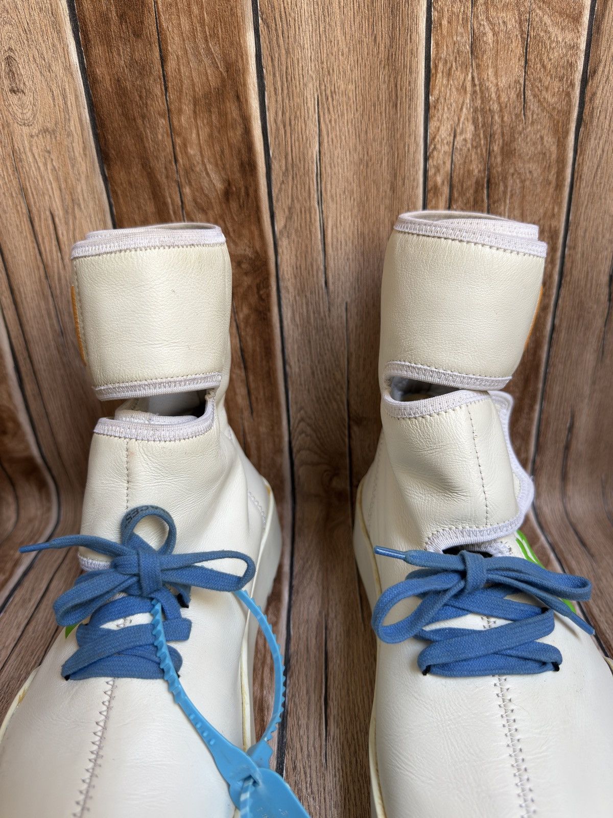 Off-White Polyurethane moto wrap sneakers Size US 11 / EU 44 - 7 Thumbnail