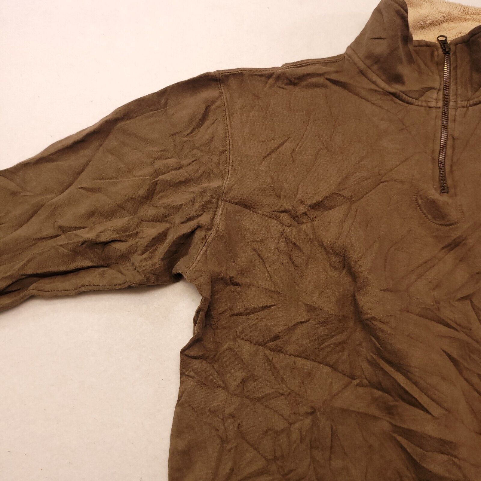 Redhead RedHead Casual Pullover Jacket Mens Size Large L Brown Size US L / EU 52-54 / 3 - 4 Thumbnail