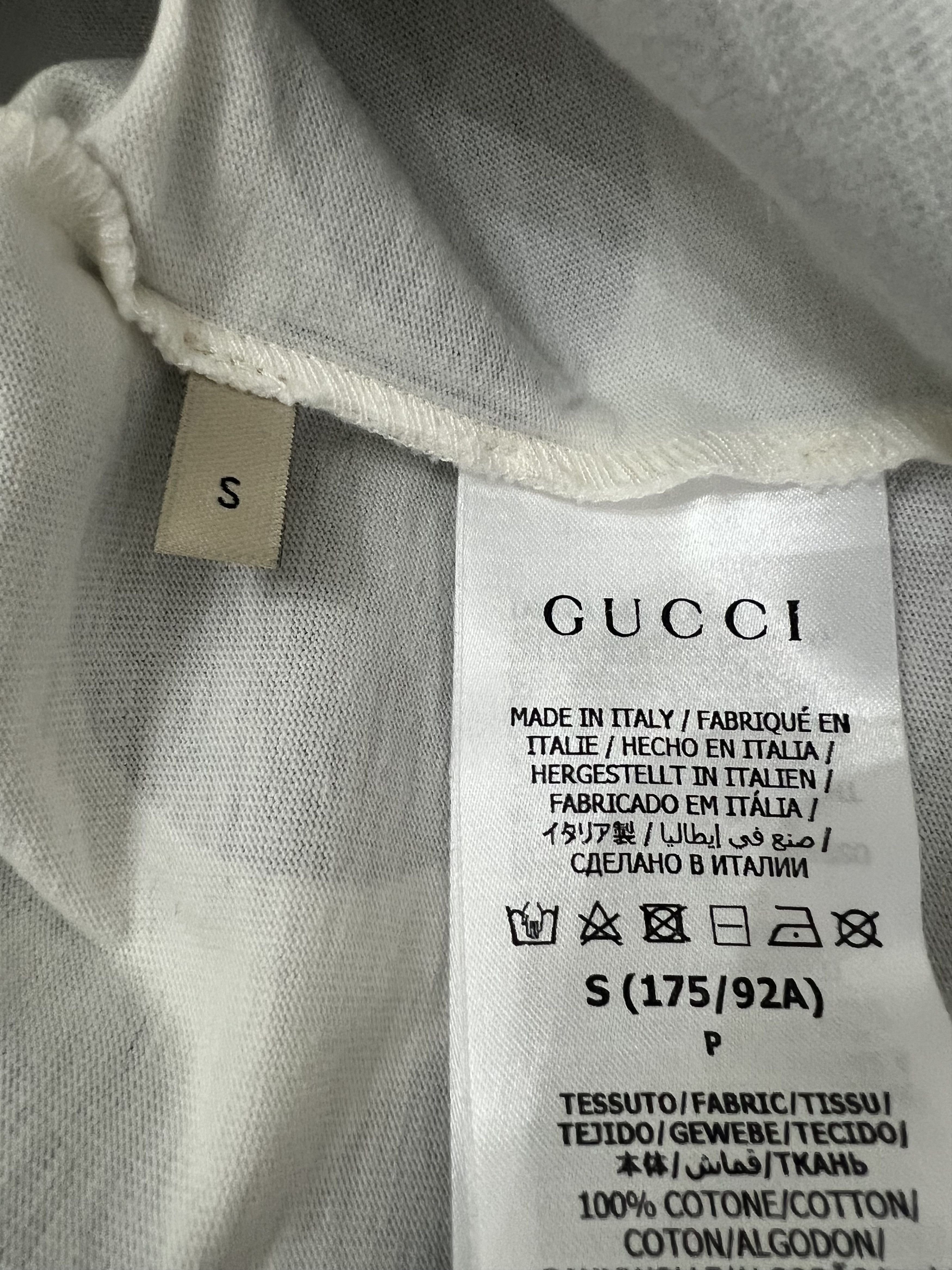 Gucci Gucci Perseo T-shirt Black/White, size S Size US S / EU 44-46 / 1 - 5 Thumbnail