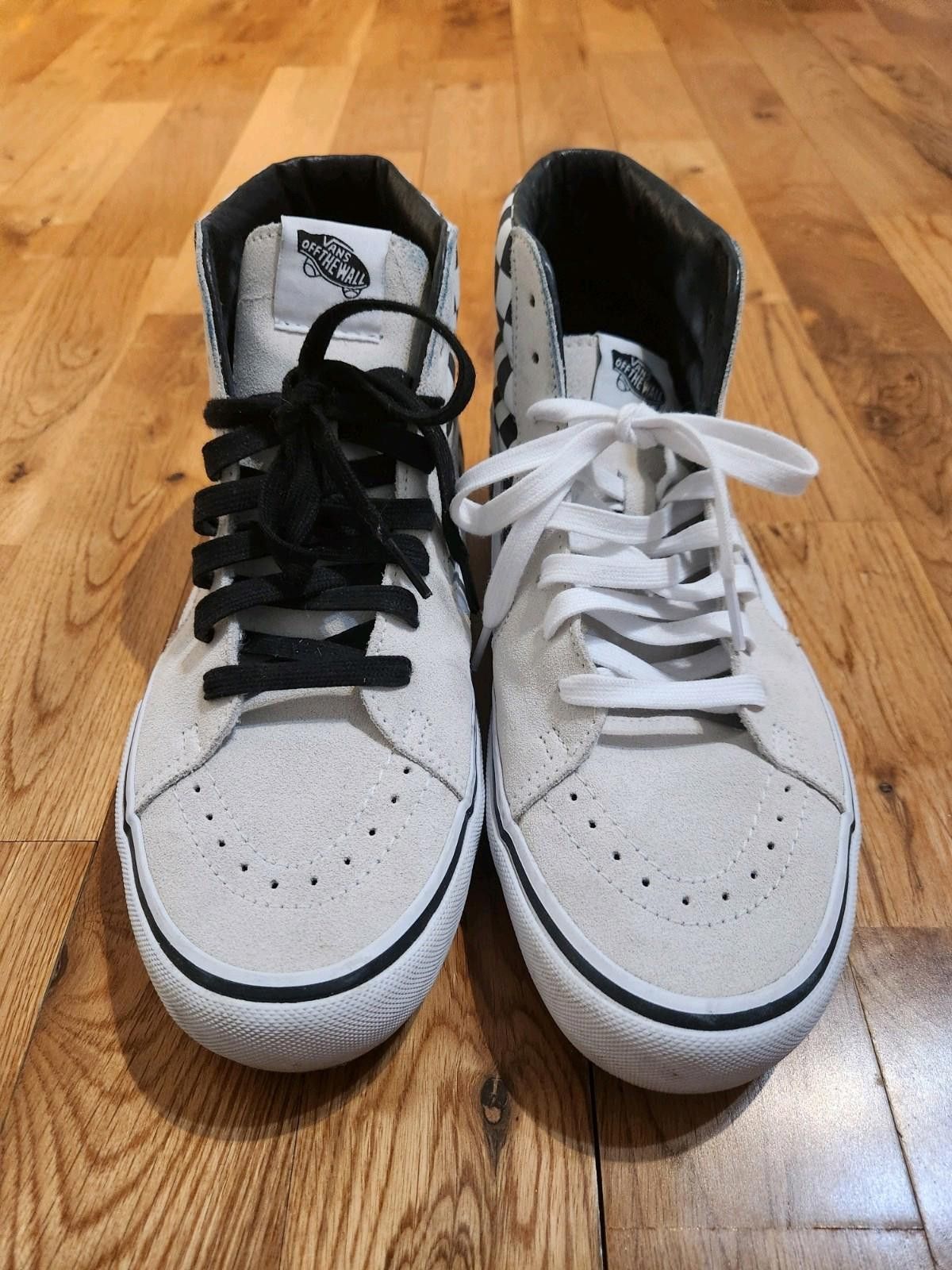 Vans SUPREME x VANS Sk8-Hi F**k The World - Beige 2019 SZ 10 Size US 10 / EU 43 - 3 Thumbnail