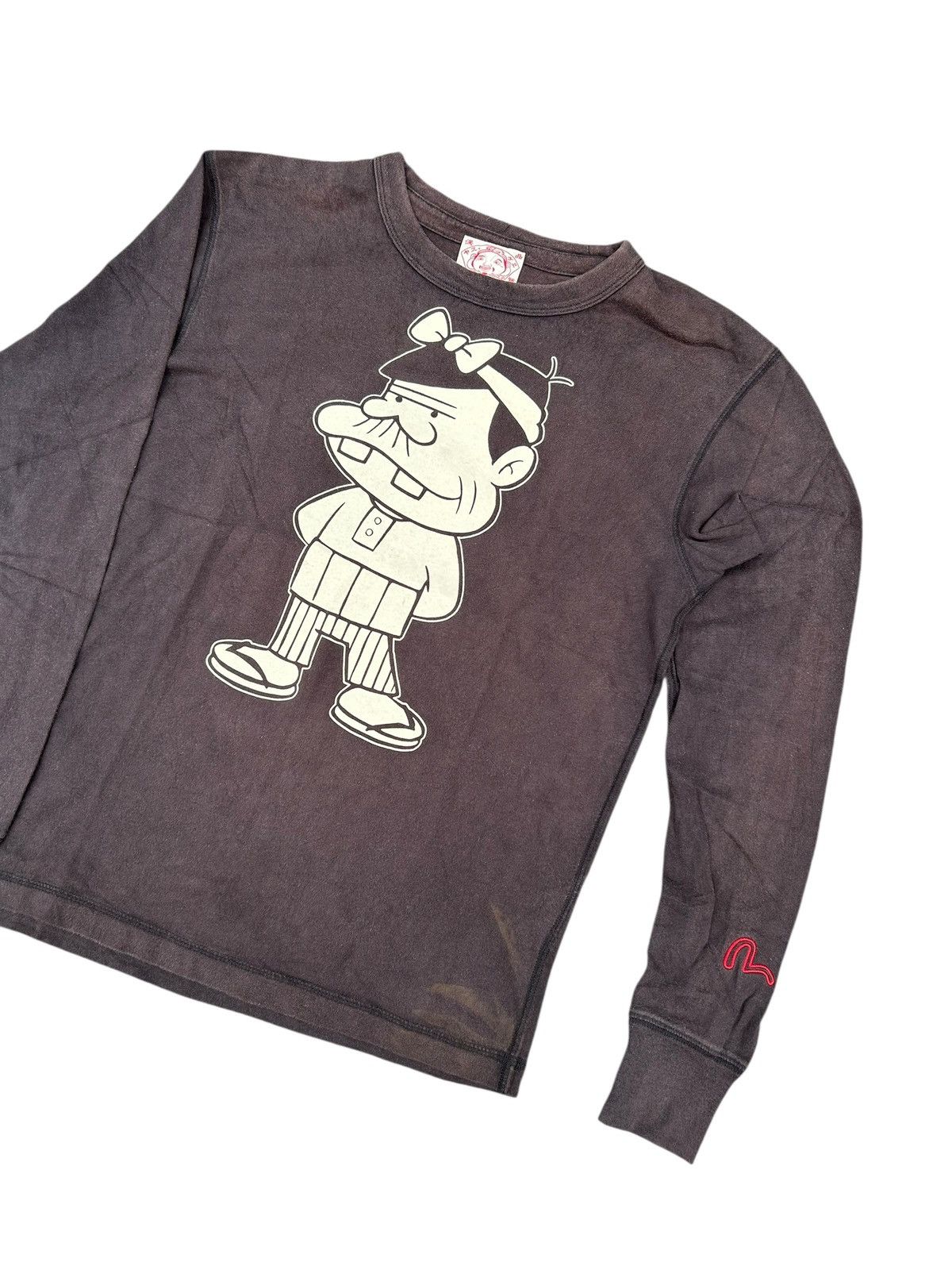 Kapital Thrashed Vintage Evisu X Japan Anime Tensai Bakabon SunFaded Size US S / EU 44-46 / 1 - 4 Thumbnail