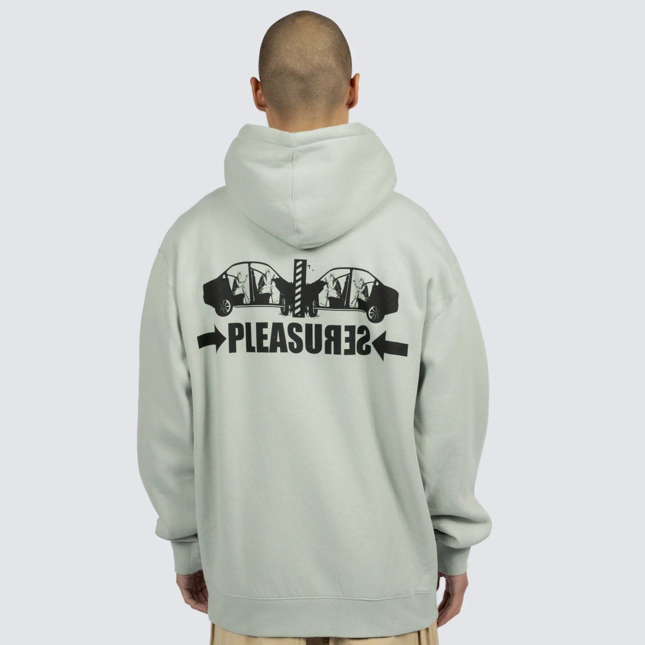 Pleasures Pleasures - Crash Hoodie Size US XL / EU 56 / 4 - 1 Thumbnail