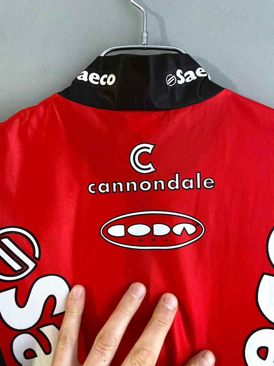 Other Connondale Saeco Estro 90s Vintage Bike Cycling Jersey, Sz M Size US M / EU 48-50 / 2 - 16 Thumbnail