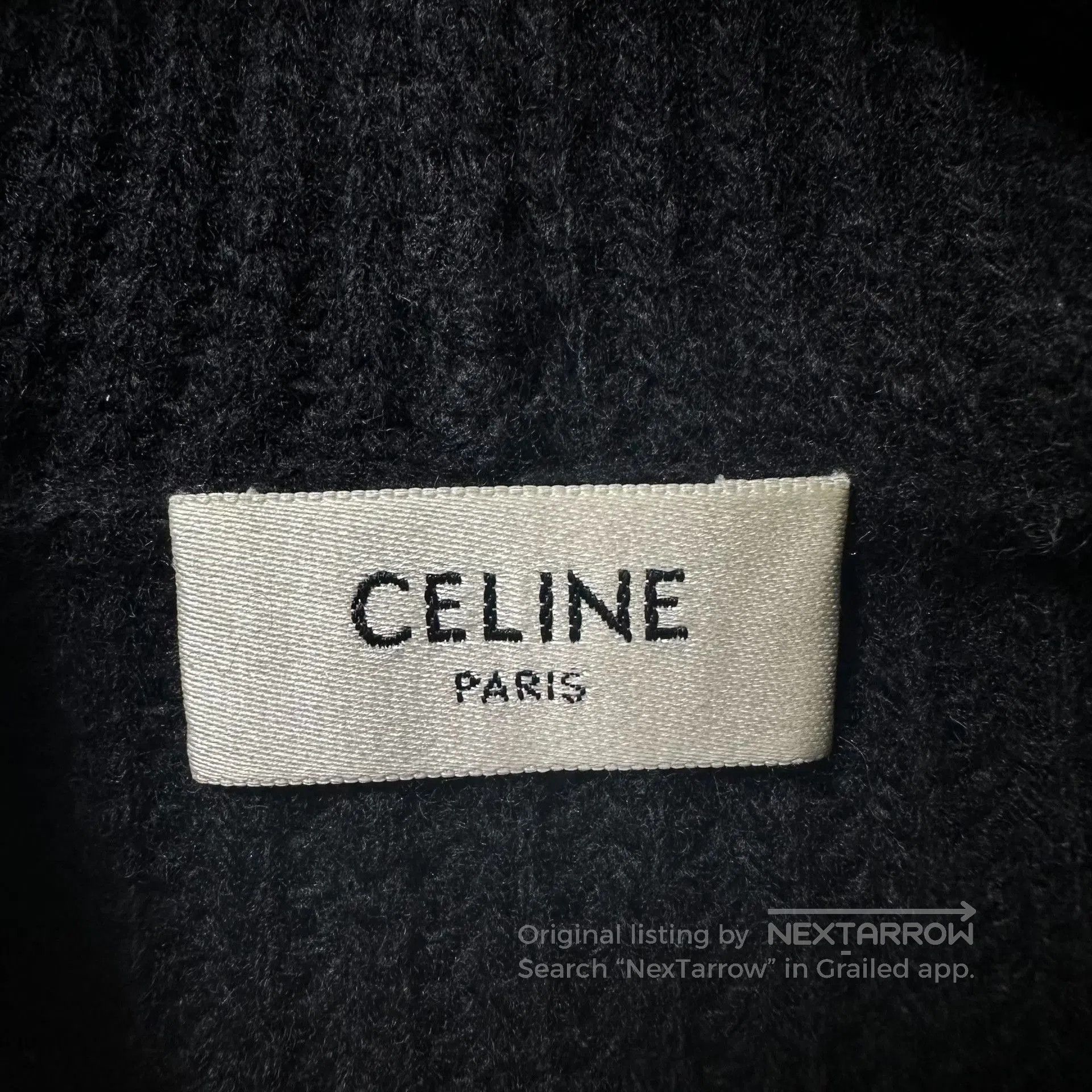 Celine Celine Letter Chain Hoodie Sweatshirt. Size XL / US 12-14 / IT 48-50 - 4 Thumbnail
