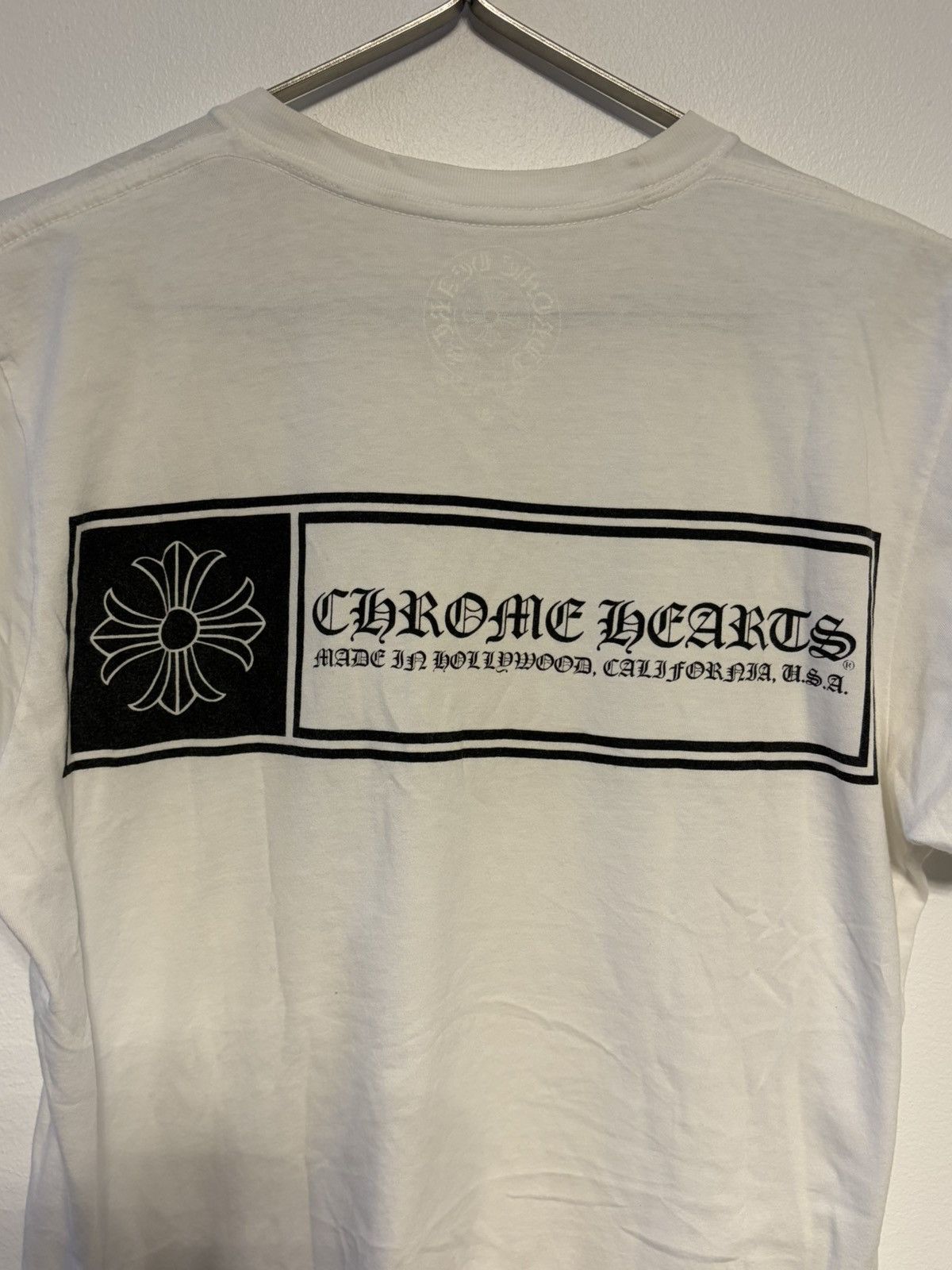 Chrome Hearts Chrome Hearts Vintage Pocket Tee Size US S / EU 44-46 / 1 - 7 Thumbnail