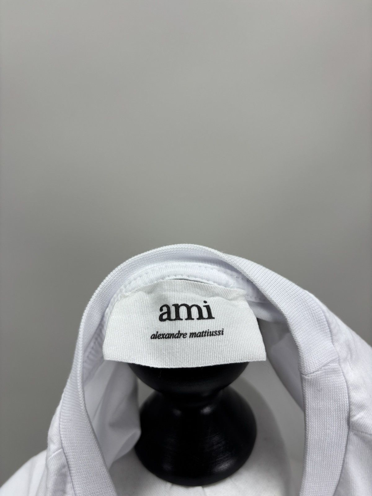 AMI Womens t shirt Alexandre Mattiussi AMI Size S Color White Size S / US 4 / IT 40 - 12 Thumbnail
