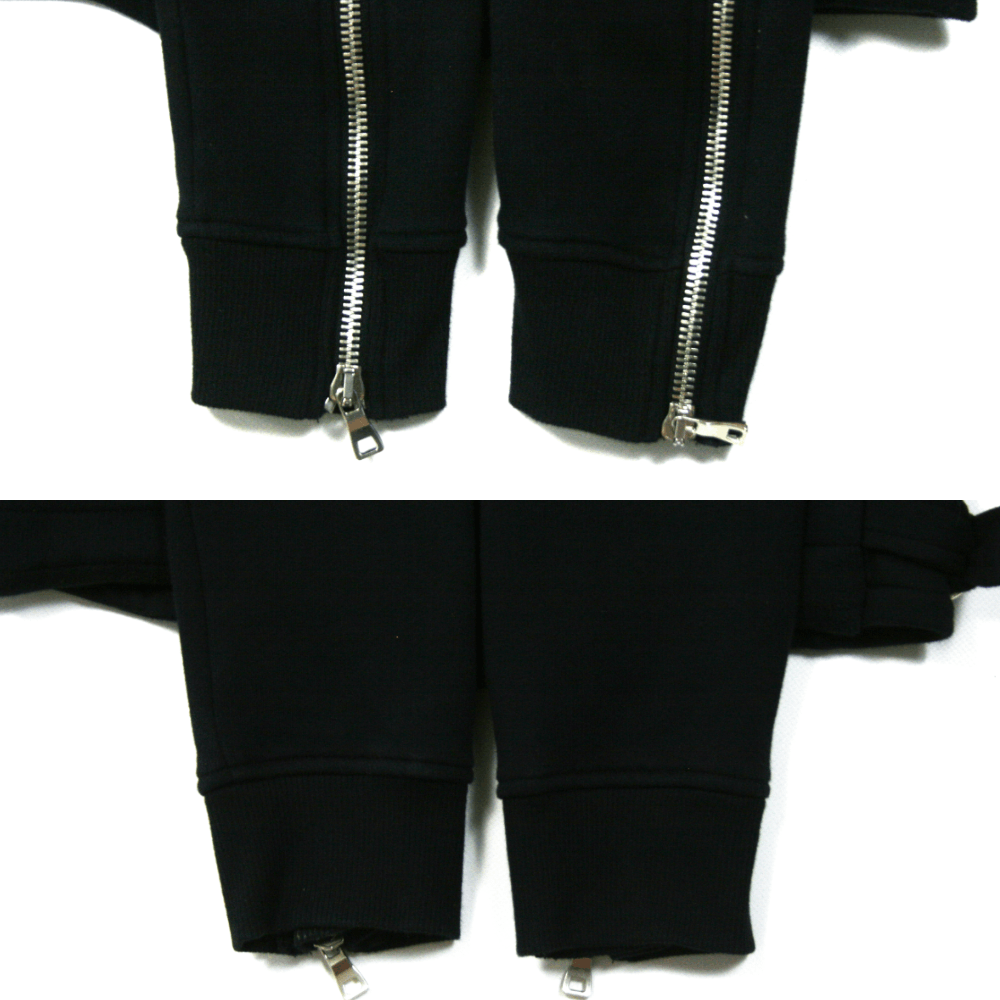 Balmain Biker Zippers Hoodie Jacket Size US M / EU 48-50 / 2 - 8 Thumbnail