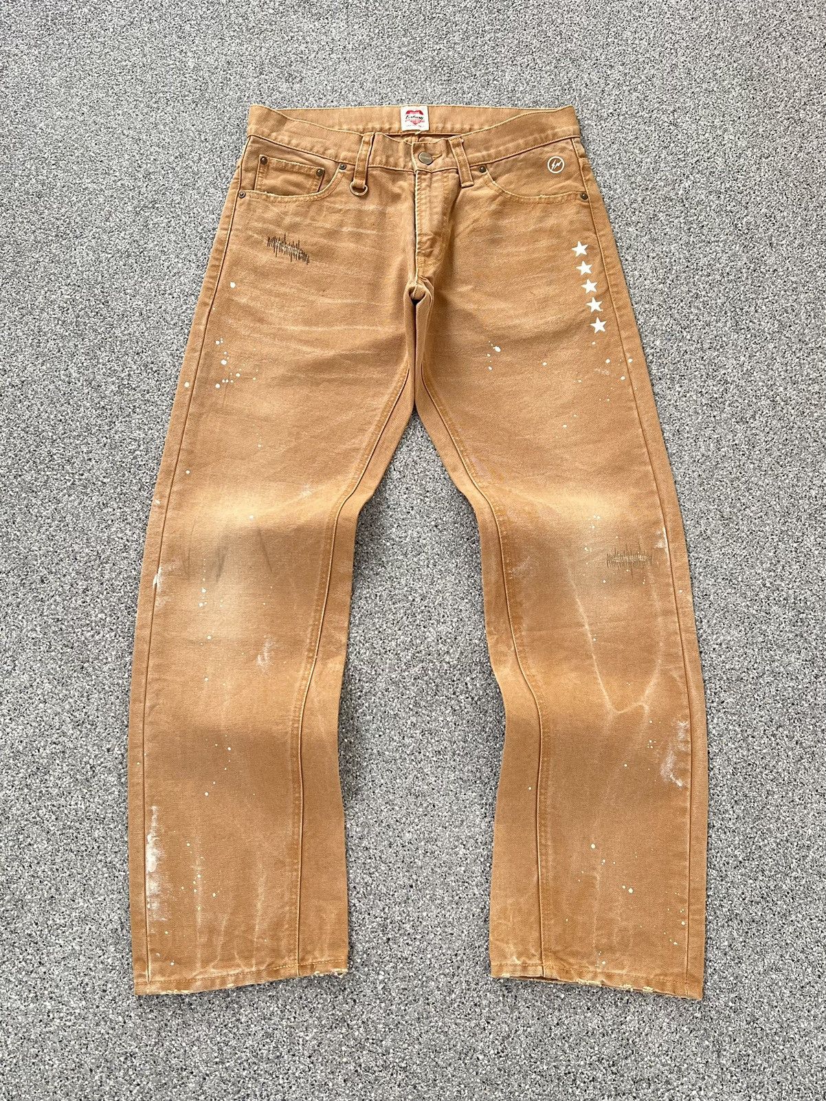 Carhartt × Heron Preston × Travis Scott Carhartt x Heron Preston Double  Knees Work Pants | Grailed