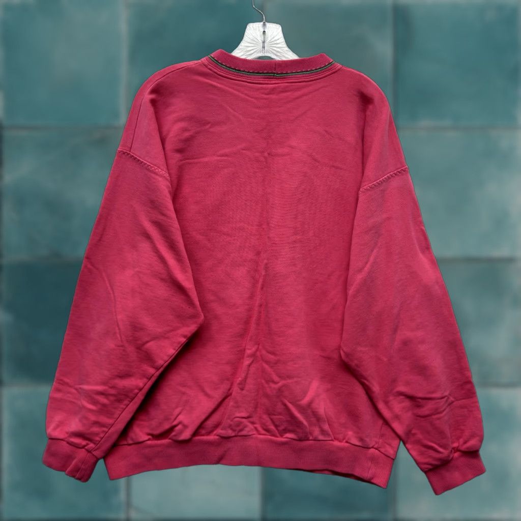 Vintage VINTAGE Steffner Wengen Sweatshirt Sweater Large Ski Embroider Crewneck Pullover More Details: Pink, Cotton, Long Sleeve, Regular, Original, Men's L Size US L / EU 52-54 / 3 - 1 Thumbnail