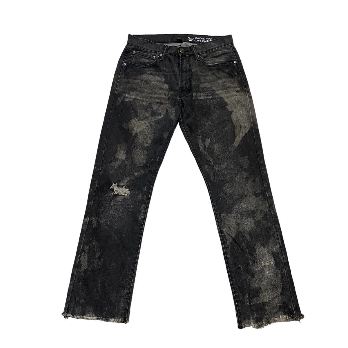 Gap × Japanese Brand GAP 1969 bleached distressed denim Size US 29 - 1 Thumbnail
