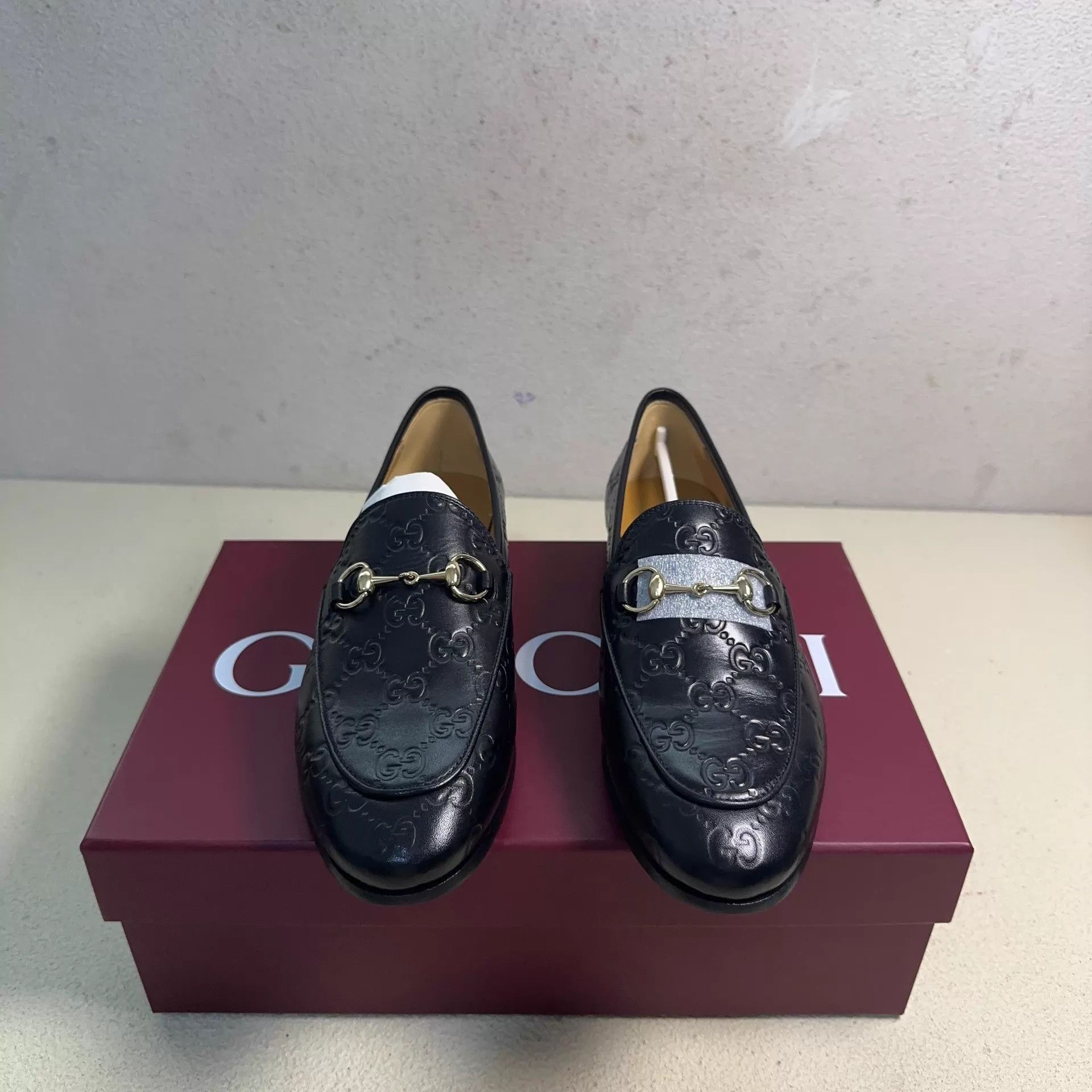 Gucci GUCCI GG Marmont Horsebit Loafer Women's Black Size US 7 / IT 37 - 2 Thumbnail