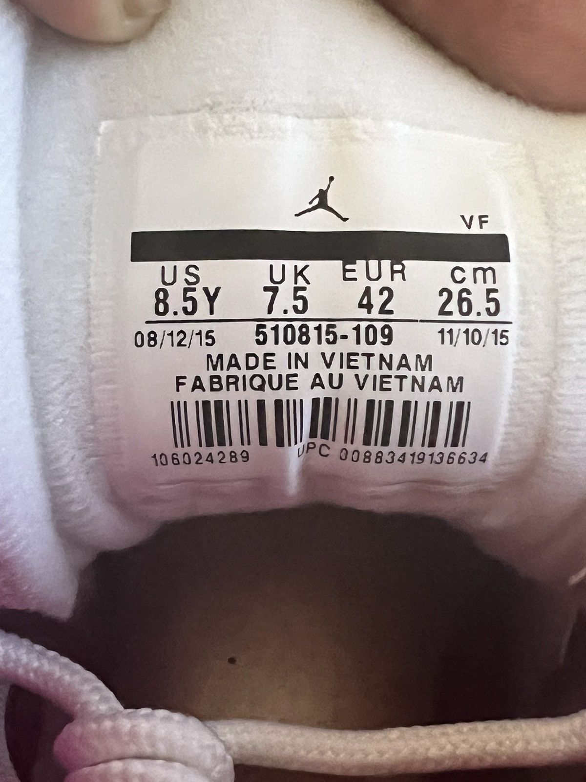 Jordan Brand Air Jordan 12 Retro GG Size US 8.5 / IT 38.5 - 5 Thumbnail