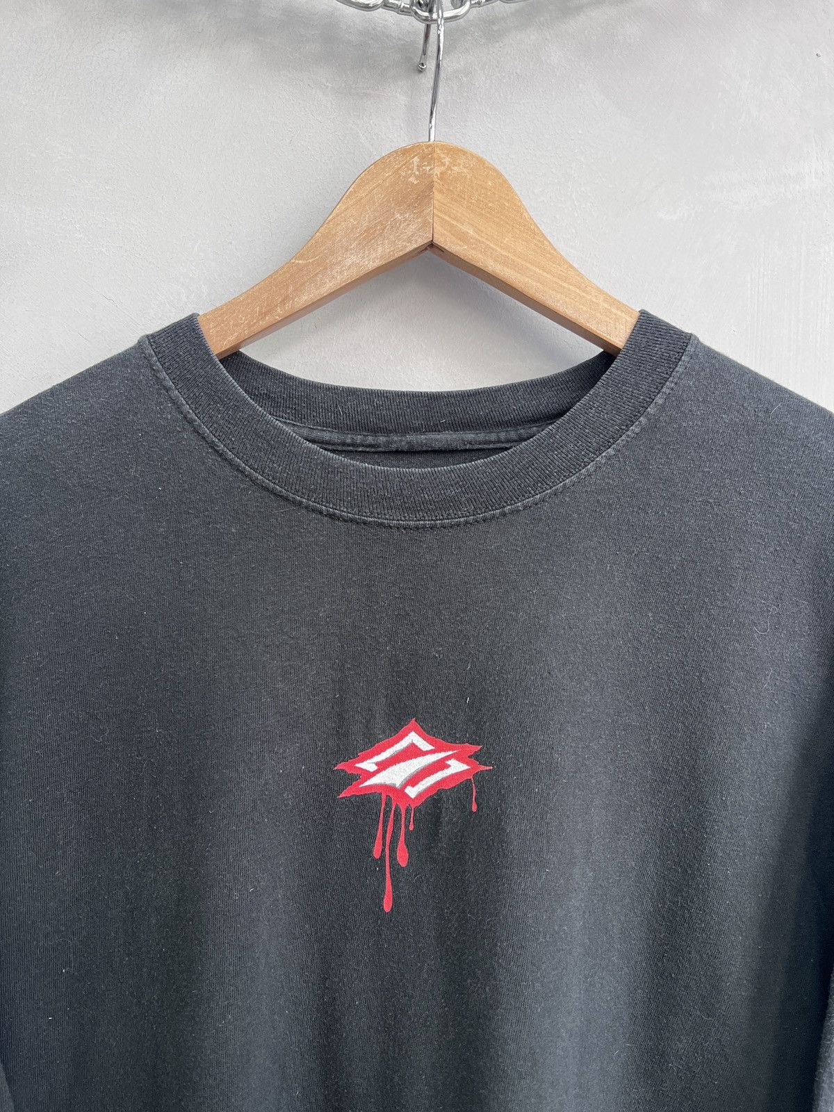 Japanese Brand VINTAGE WASHED 90s tribal crash longsleeve Size US L / EU 52-54 / 3 - 4 Thumbnail