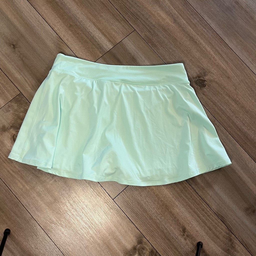 Nike Nike Mint Green Athletic Tennis Skirt Women Large Bin E-18 Size 30" / US 8 / IT 44 - 4 Thumbnail