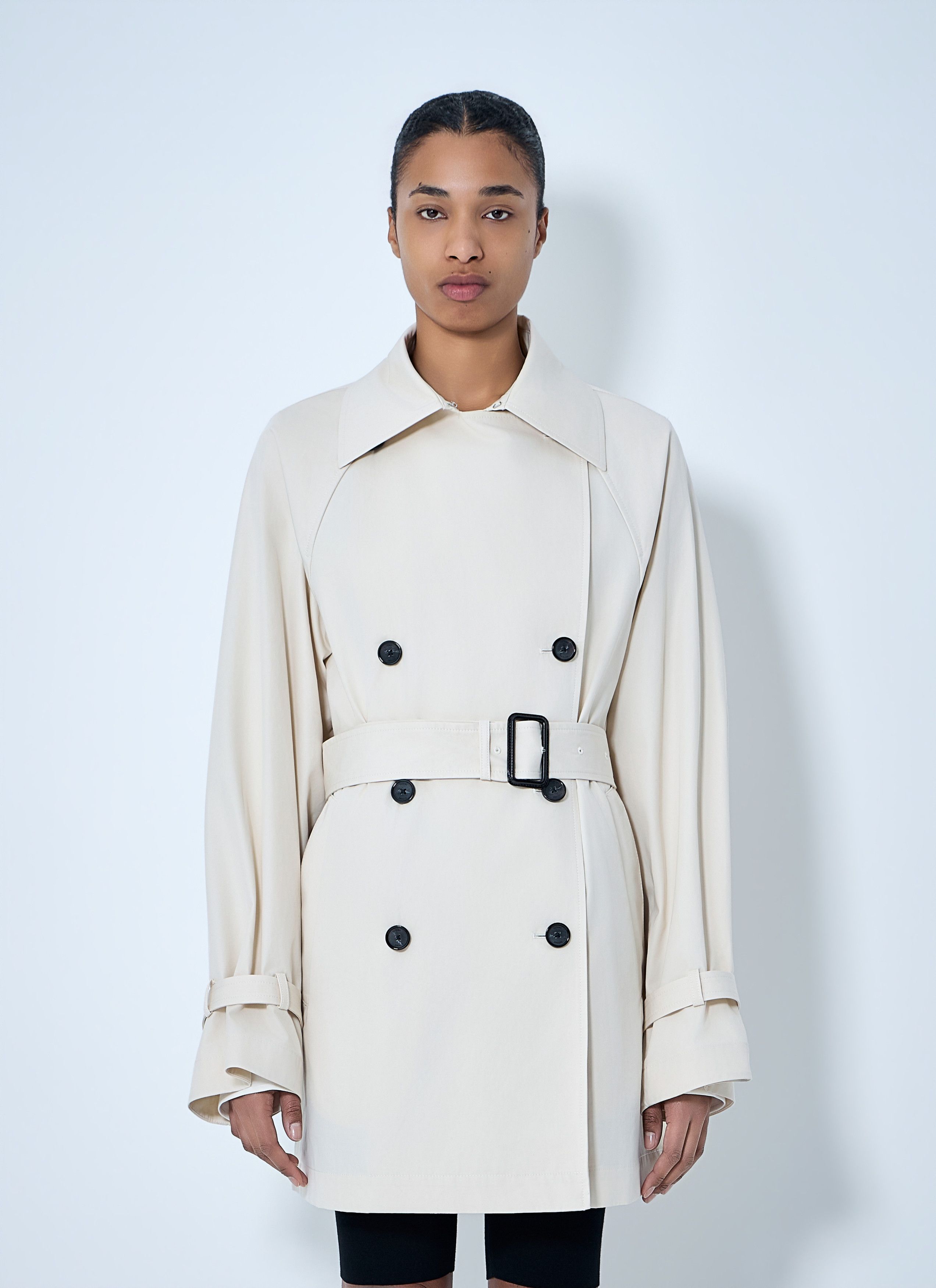 Toteme Double-Breasted Cotton Trench Coat Size S / US 4 / IT 40 - 1 Thumbnail