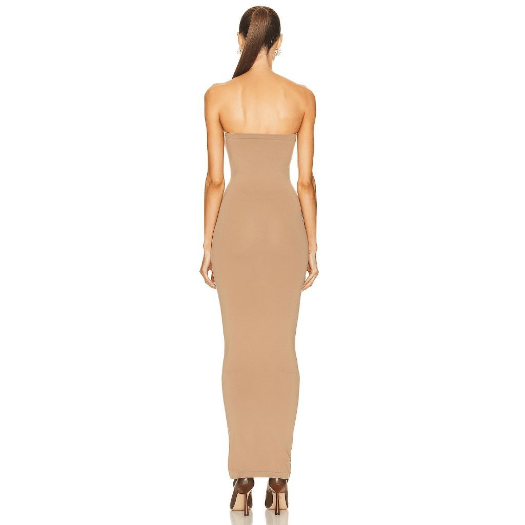 Wolford NWT Wolford Fatal Dress Latte L Neutral Nude Size L / US 10 / IT 46 - 8 Thumbnail