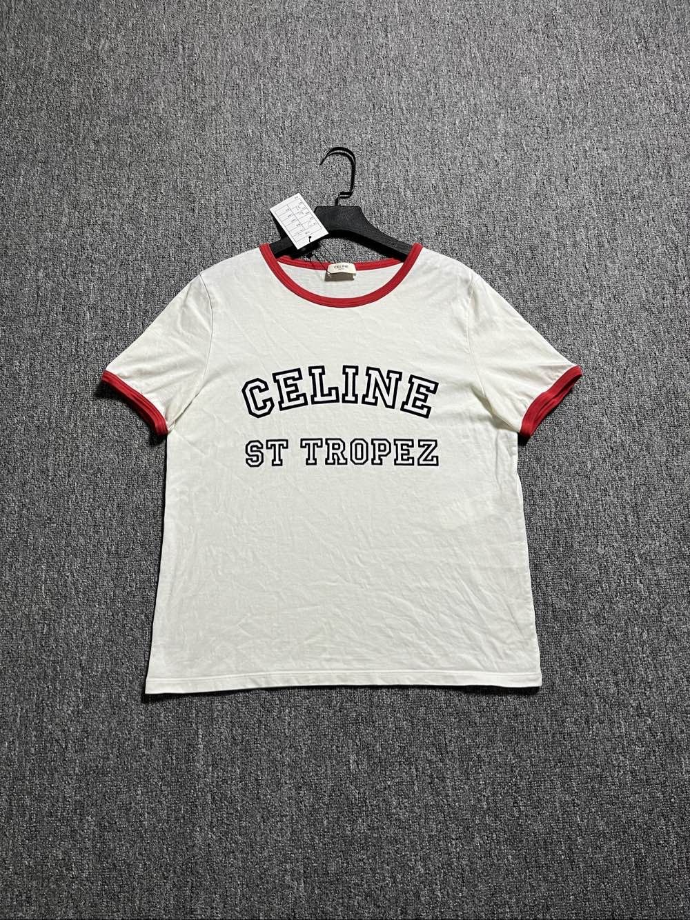 Celine CELINE St Tropez Graphic T-Shirt Size L Size L / US 10 / IT 46 - 1 Thumbnail