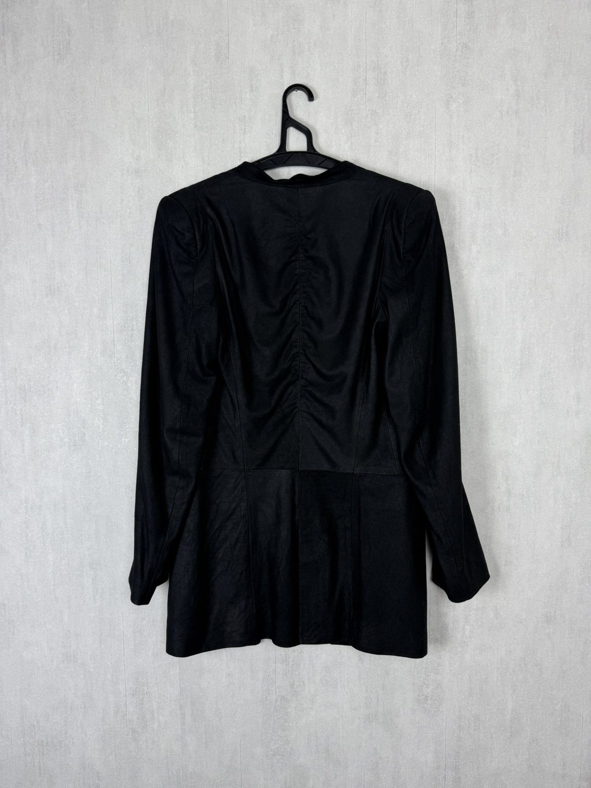 Ann Demeulemeester Ann Demeulemeester Leather Blazer With 925 Silver Chain Size XS / US 0-2 / IT 36-38 - 13 Thumbnail