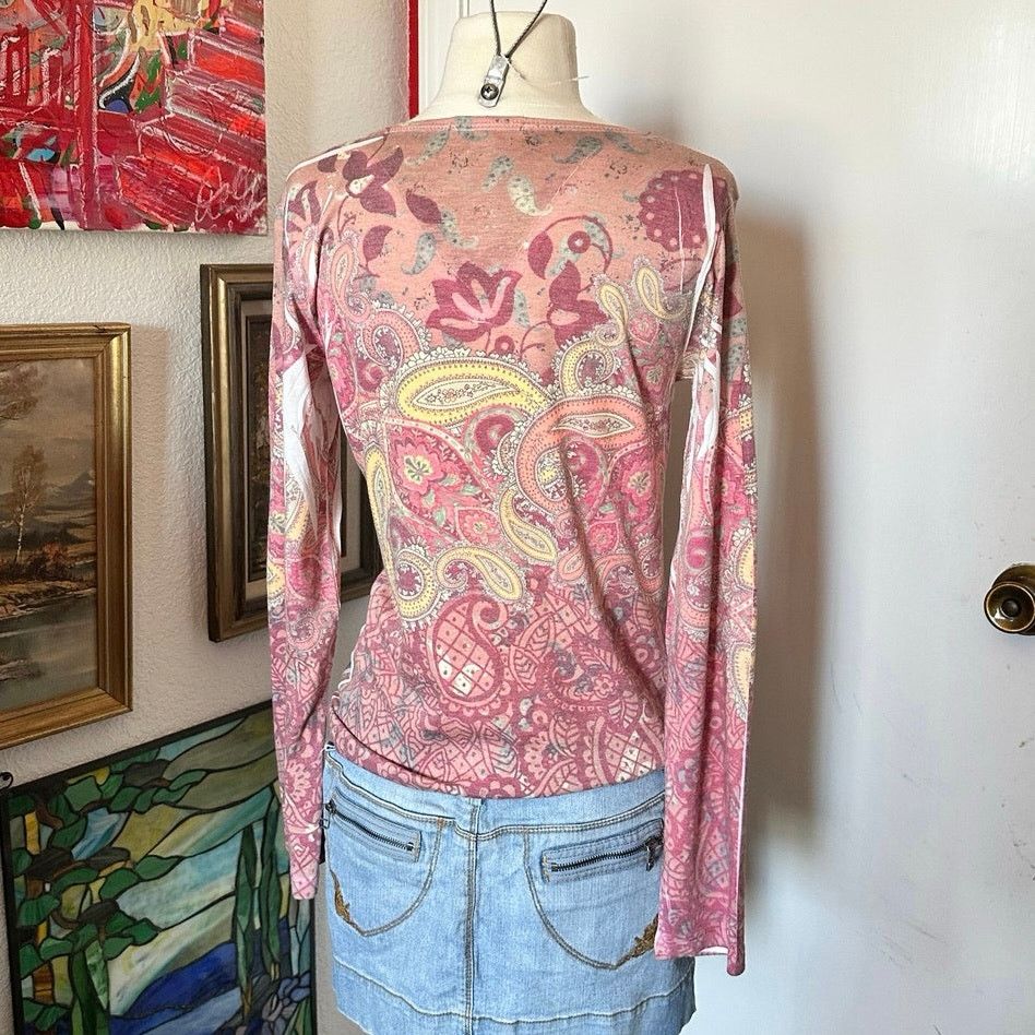 Other savjic couture parsley bohemian long sleeve shirt Size S / US 4 / IT 40 - 2 Thumbnail