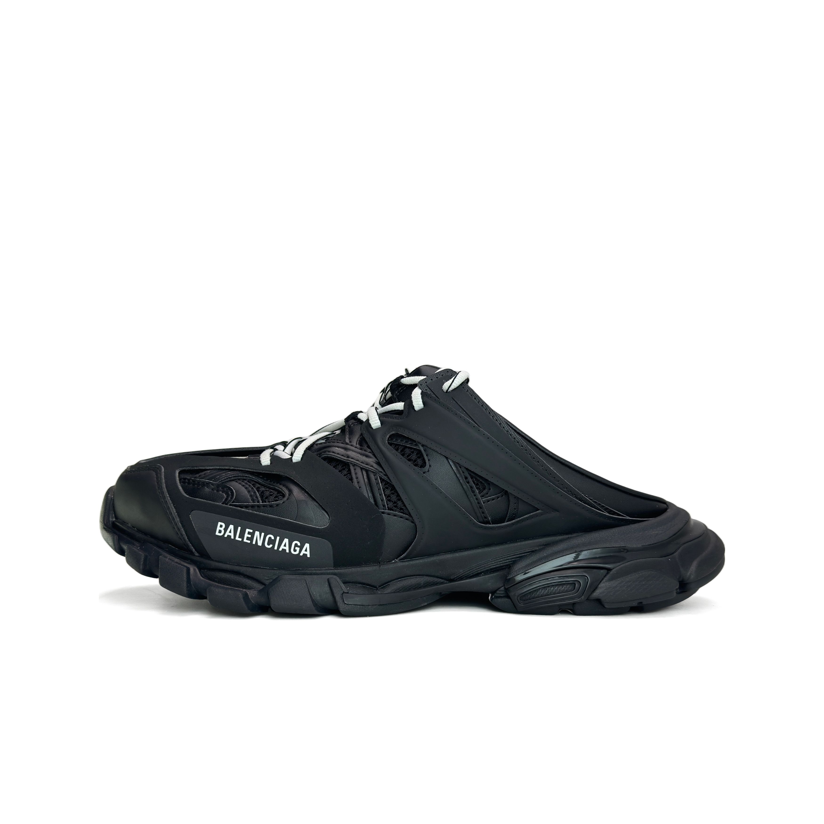Balenciaga Balenciaga Track Mule Black Size 11 Size US 11 / EU 44 - 1 Thumbnail
