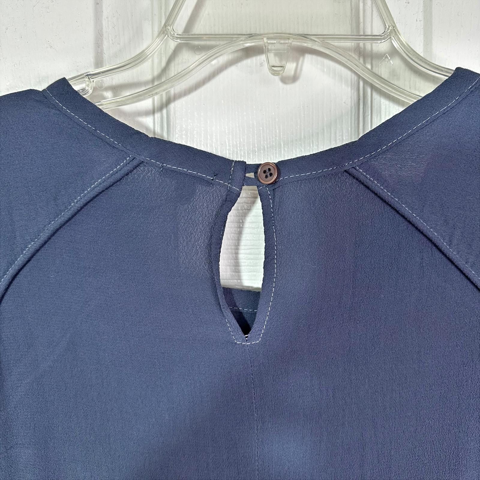 MONROW NWT Monrow Utility Shift Dress Blue Knee Length Women’s S Size S / US 4 / IT 40 - 5 Thumbnail