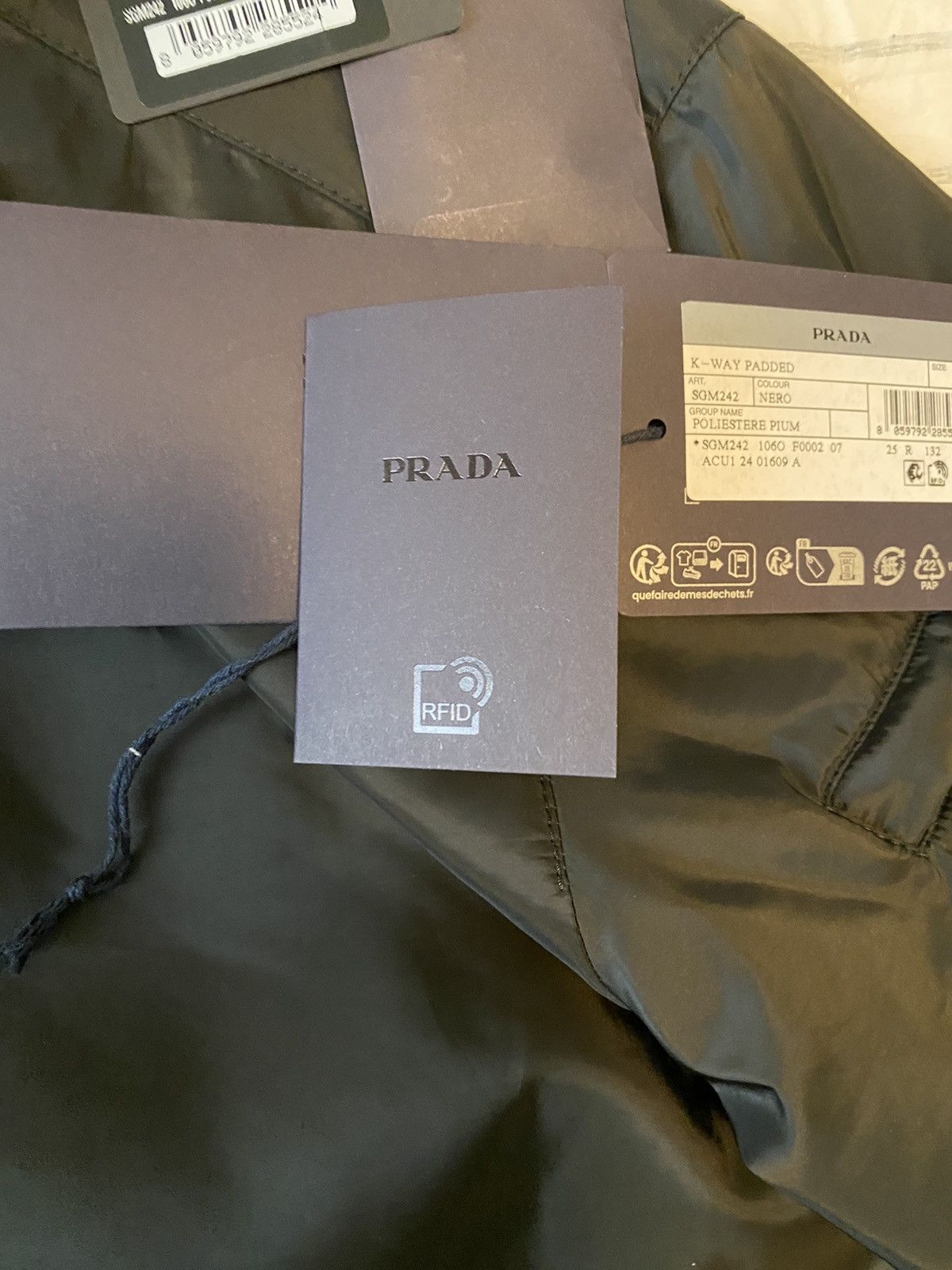 Prada Prada Padded Hooded Jacket Sz XXXL Size US XXL / EU 58 / 5 - 13 Thumbnail